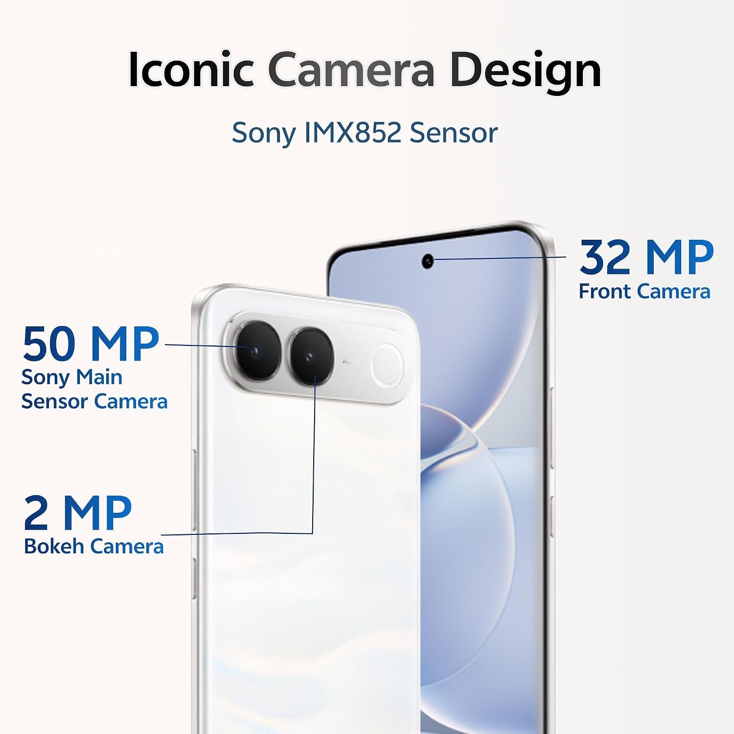 vivo S2 5G (Silk White, 8GB RAM, 128GB Storage) | 50MP Sony Camera | 4K Video | 7050 mAh Battery | 3D Curved AMOLED Display | MTK D-7360 Turbo Processor with No Cost EMI/Additional Exchange Offers - Image 5