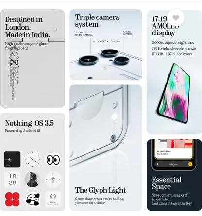 Nothing Phone (3a) Lite (White, 256 GB) (8 GB RAM) - Image 2