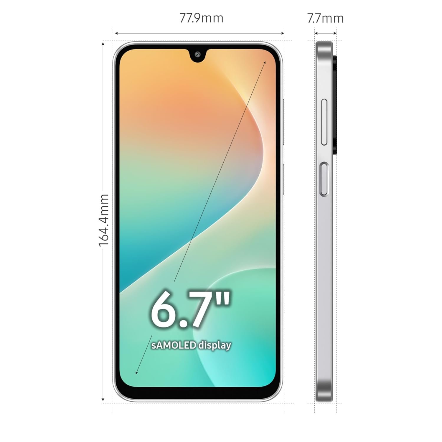 Samsung Galaxy M36 5G Mobile (Velvet Black, 6GB RAM, 128GB Storage) | Google Gemini| Gorilla Glass Victus+ | 7.7mm | AI Enhanced 50MP OIS Triple Camera| Nightography| Lag-free Gaming | Without Charger - Image 12