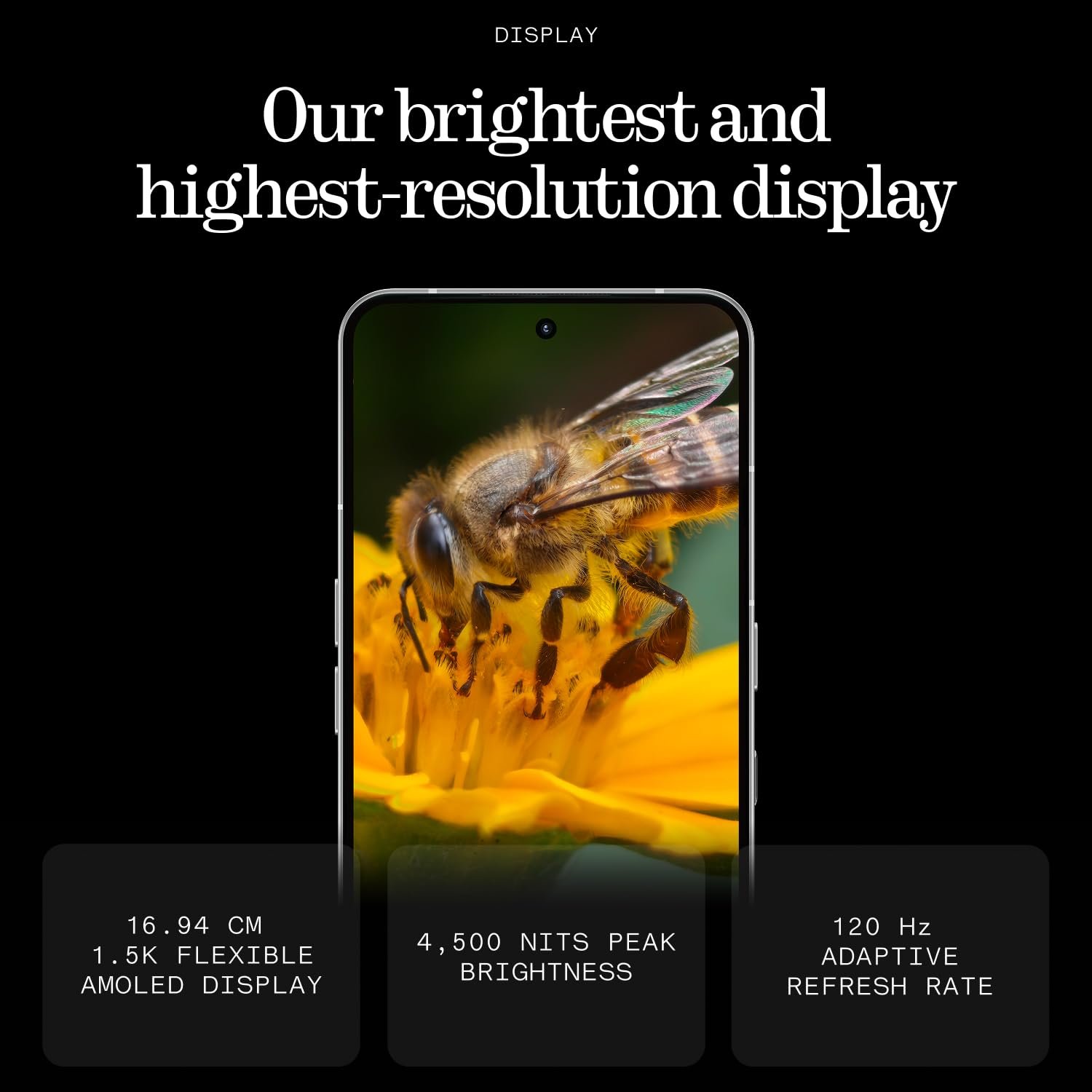 Nothing Phone (3), White (16GB, 512GB) | Snapdragon 8s Gen 4 | 50MP + 50MP + 50MP Rear Camera | 1.5K+ 120Hz AMOLED Flexible LTPS Display - Image 9