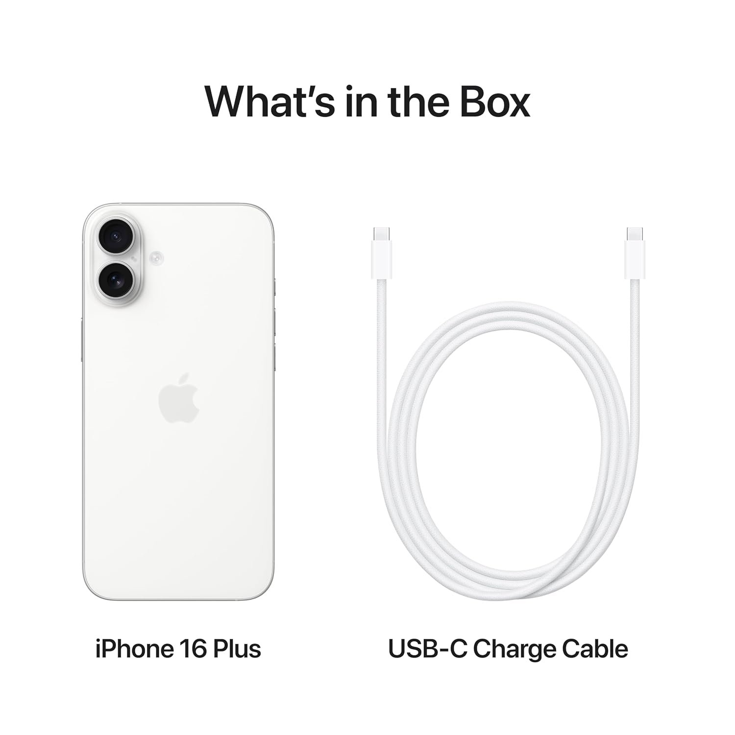 Apple iPhone 16 Plus 256 GB: 5G Mobile Phone with Camera Control, A18 Chip and a Big Boost in Battery Life. Works with AirPods; White - Image 6