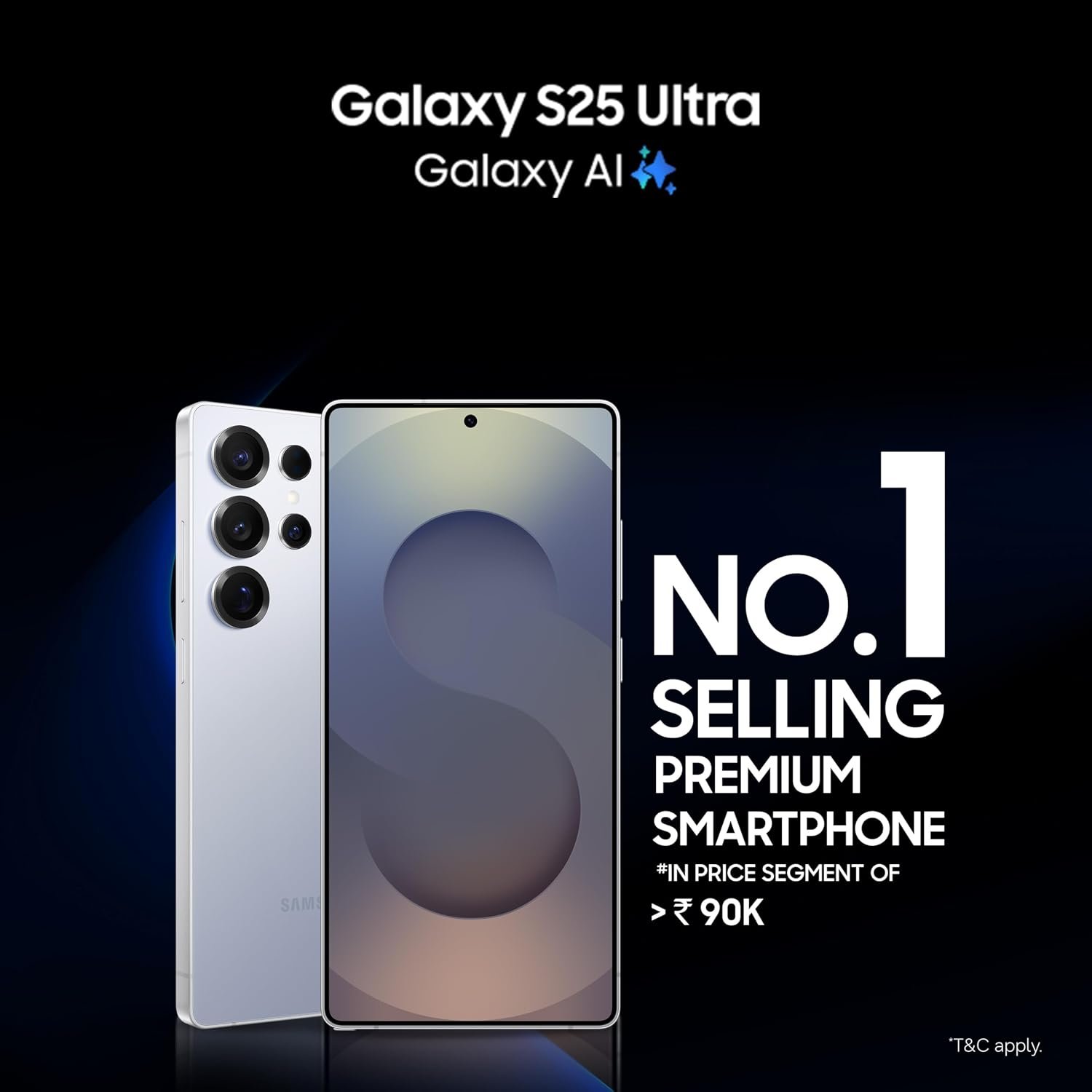 Samsung Galaxy S25 Ultra 5G AI Smartphone (Titanium Black, 12GB RAM, 512GB Storage), 200MP Camera, S Pen Included, Long Battery Life - Image 2