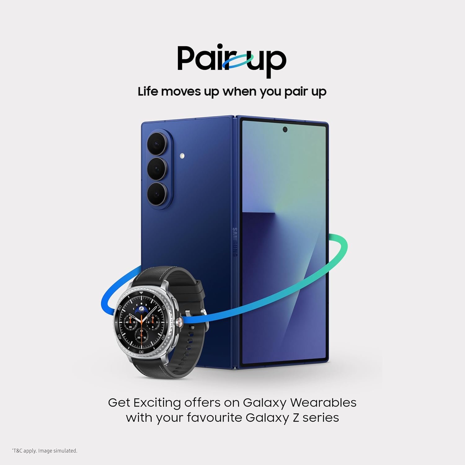 Samsung Galaxy Z Fold7 5G Mobile with Galaxy AI (Blue Shadow, 12GB RAM, 256GB Storage), Ultra Sleek Design with 200MP Camera, Ultra-Smooth Gaming with Powerful Snapdragon 8 Elite, Google Gemini - Image 7
