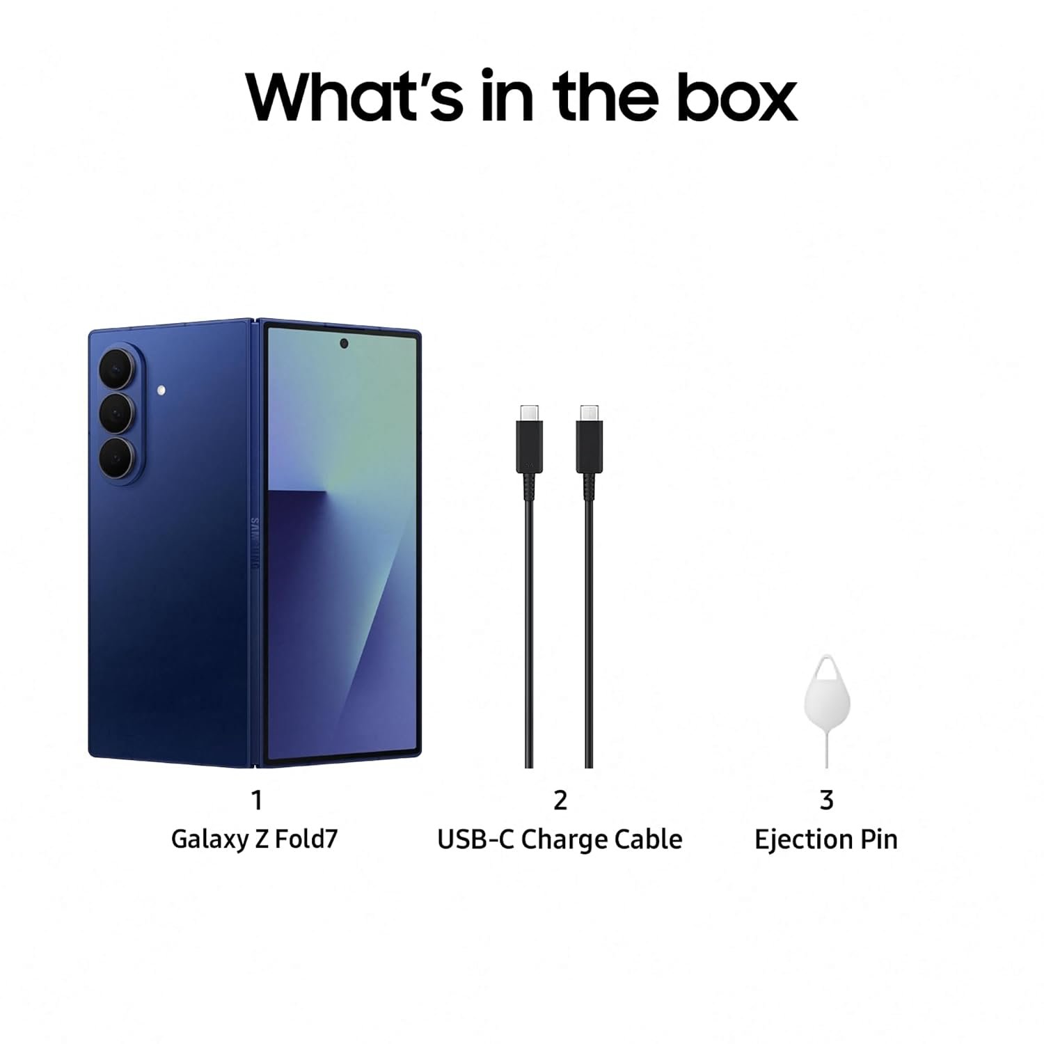 Samsung Galaxy Z Fold7 5G Mobile with Galaxy AI (Blue Shadow, 12GB RAM, 256GB Storage), Ultra Sleek Design with 200MP Camera, Ultra-Smooth Gaming with Powerful Snapdragon 8 Elite, Google Gemini - Image 8
