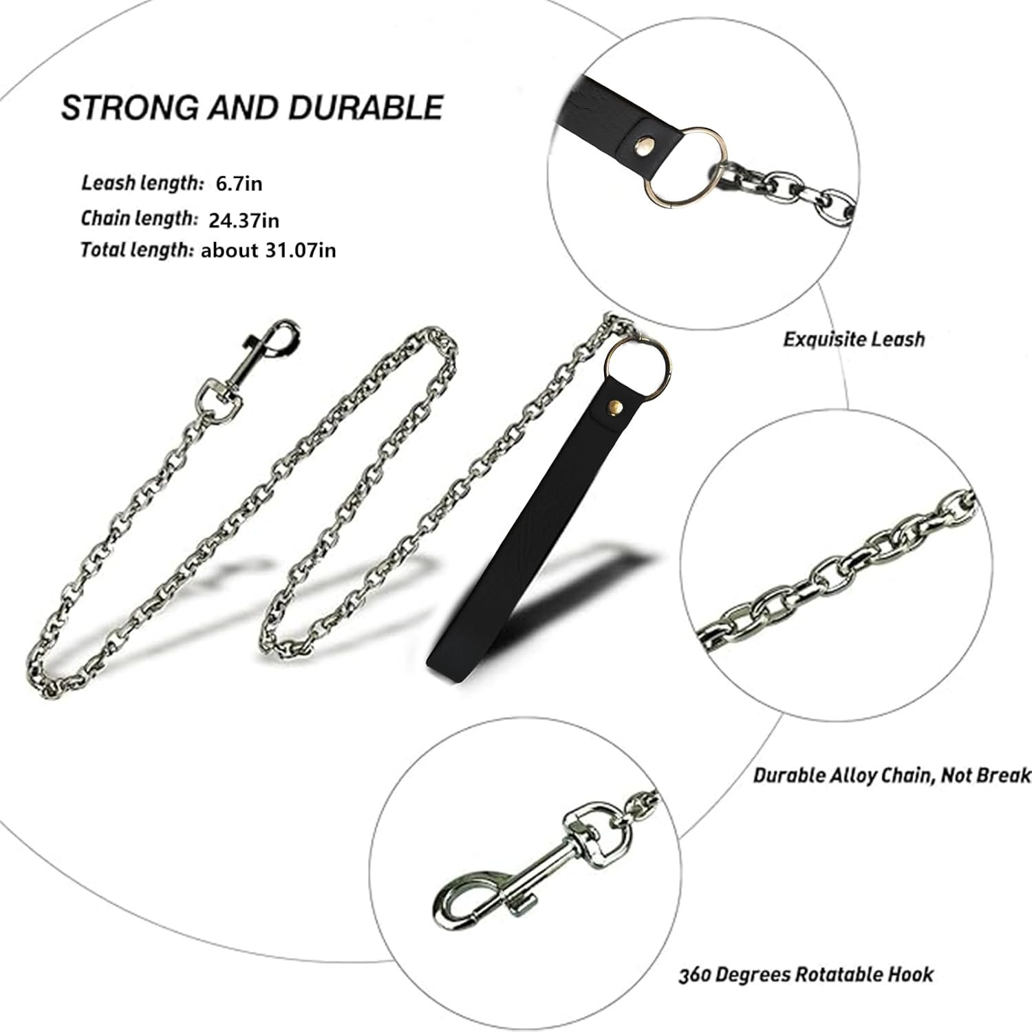 BDSM Sex Toys, Nipple Clamps, and Adjustable Leather Collars with Ropes, Designed for Breast Stimulation and Pulling Pleasure, Enhancing Intimacy, Suitable for Everyone(Heart-Shaped Design). - Image 7