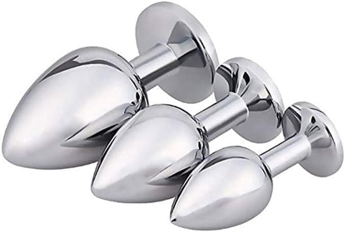 Daddys Good Girl Pink DDLG Metal Butt Plug Adult Toy Choose Your Size or Set of 3 - Image 7