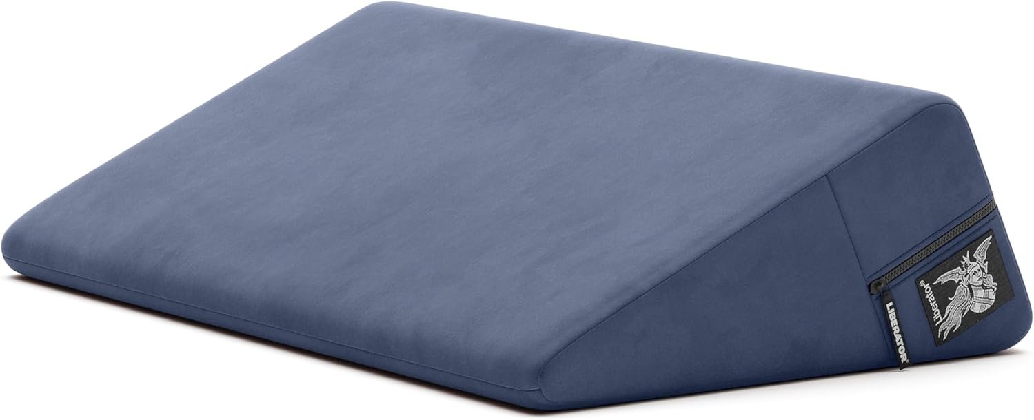 Liberator Wedge Intimate Sex Positioning Pillow, Black Microfiber, 24 inch. - Image 7