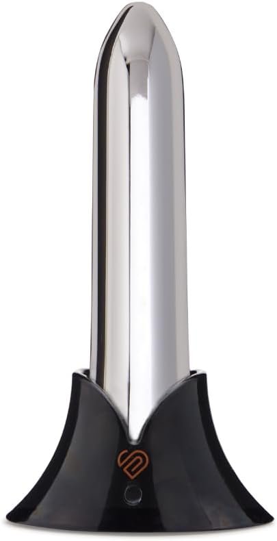 Novel Creations Sensuelle Point Rechargeable Bullet, Silver