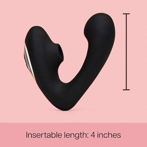 Greedy Girl Duet Clit Sucker & Stroking Vibrator for Women & Lovehoney Enjoy Water Based Lubricant 8.5 fl oz | Sex Toys for Women Gift Bundle - Image 7