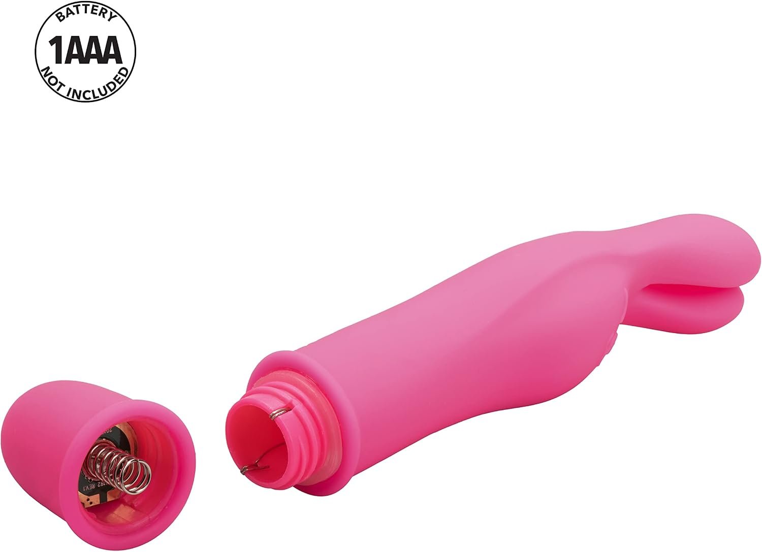 CalExotics Shane’s World Bedtime Bunny - Waterproof Bullet Vibrator - Adult Toys for Couples - Pocket Vibrator with Rabbit Tip - Pink - Image 5