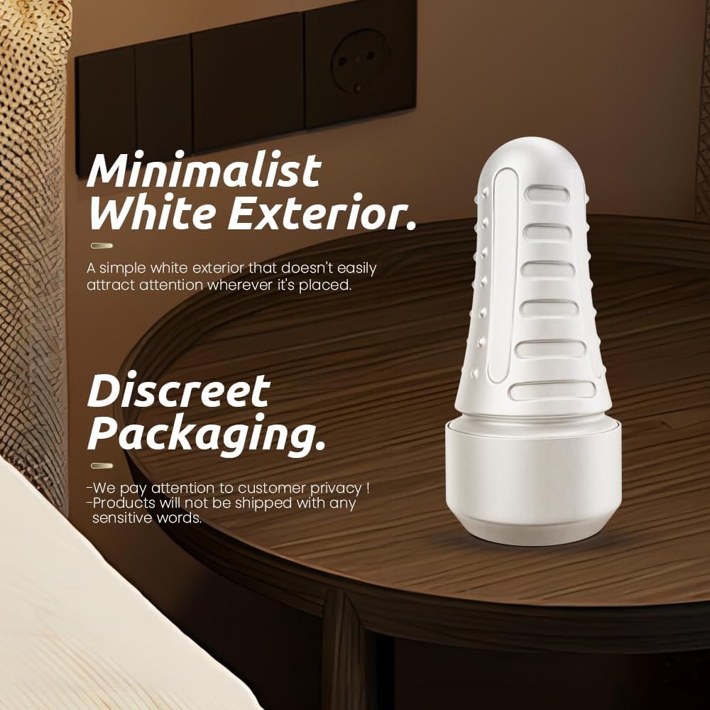 Male Masturbator Realistic Pocket Pussy Vagina Textured with 7.5in Depth Soft and Fleshy Texture,Penis Training Masturbators Sex Machine Toy for Men (Brown) - Image 8