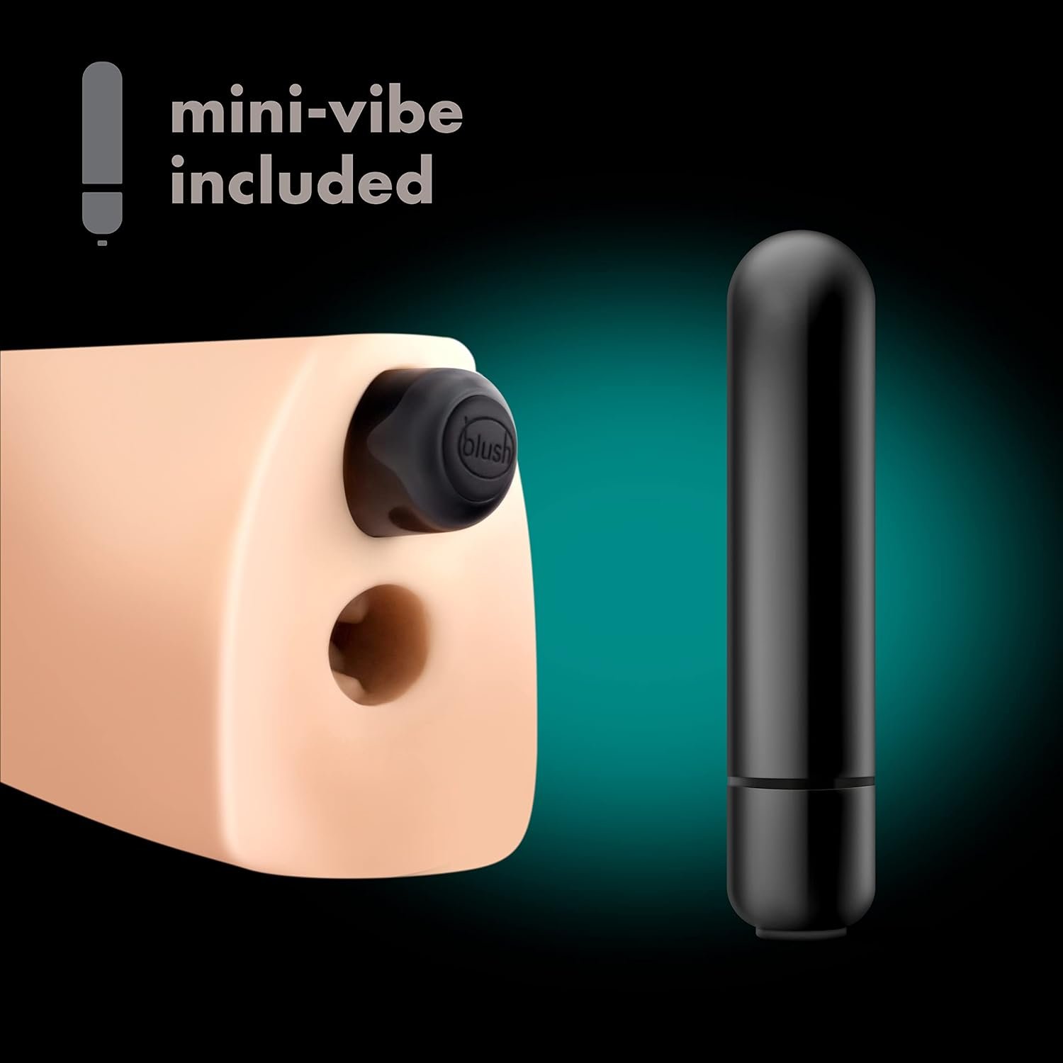 Eden 7" Male Masturbator - Realistic Pocket Pussy & Vibrating Penis Stroker - X5 Plus Open Ended Masturbation Sleeve - Self-Lubricating Realistic Vagina Adult Sex Toy for Men - Beige - Image 5