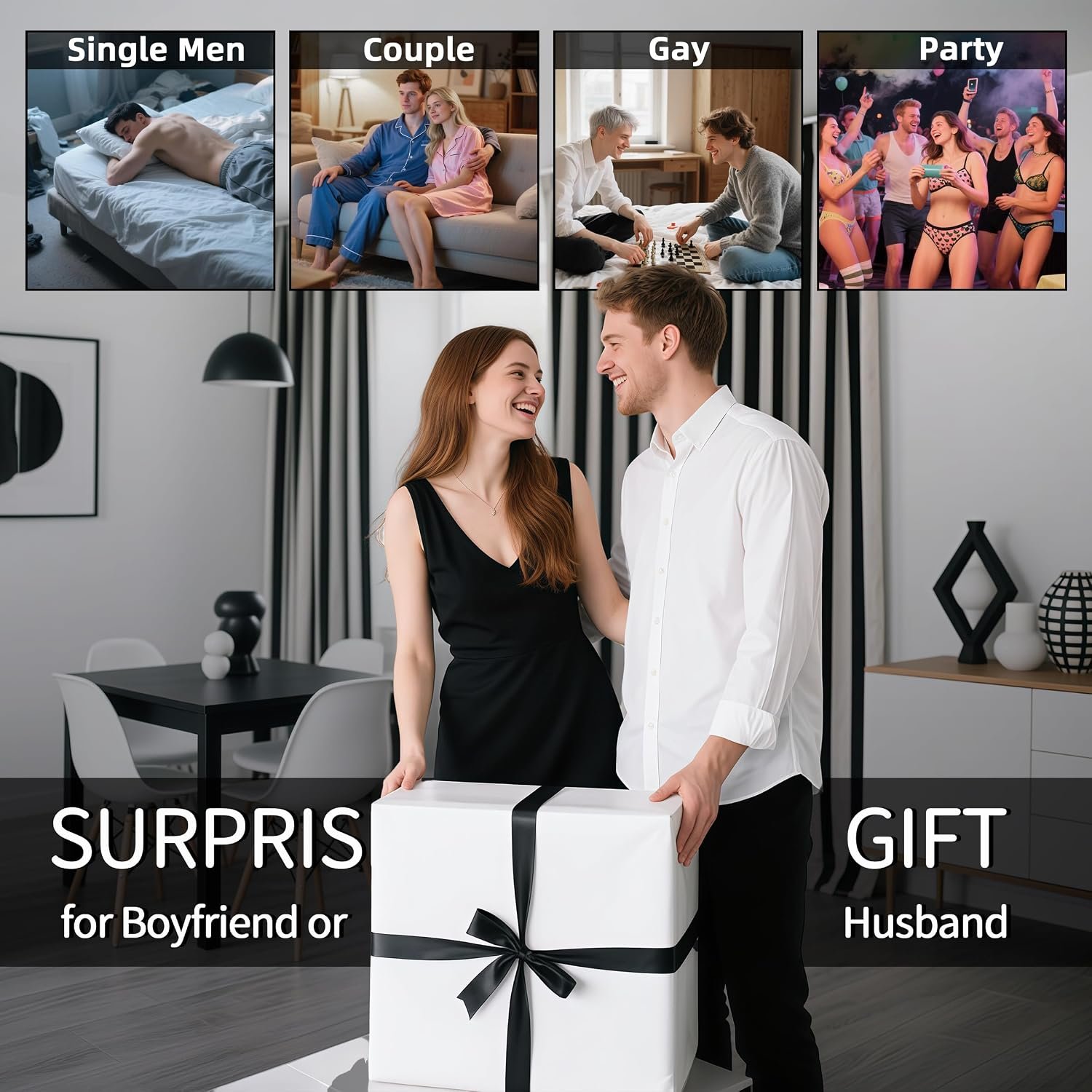Full Size Sex Dolls with Flexible Legs for Men, Adult Male Masturbator | Sex Toys with Realistic Body Features (incl. Breasts, Vagina, Butt and Anal), Soft TPE, Built-in Skeleton, Tight Dual Channel - Image 7