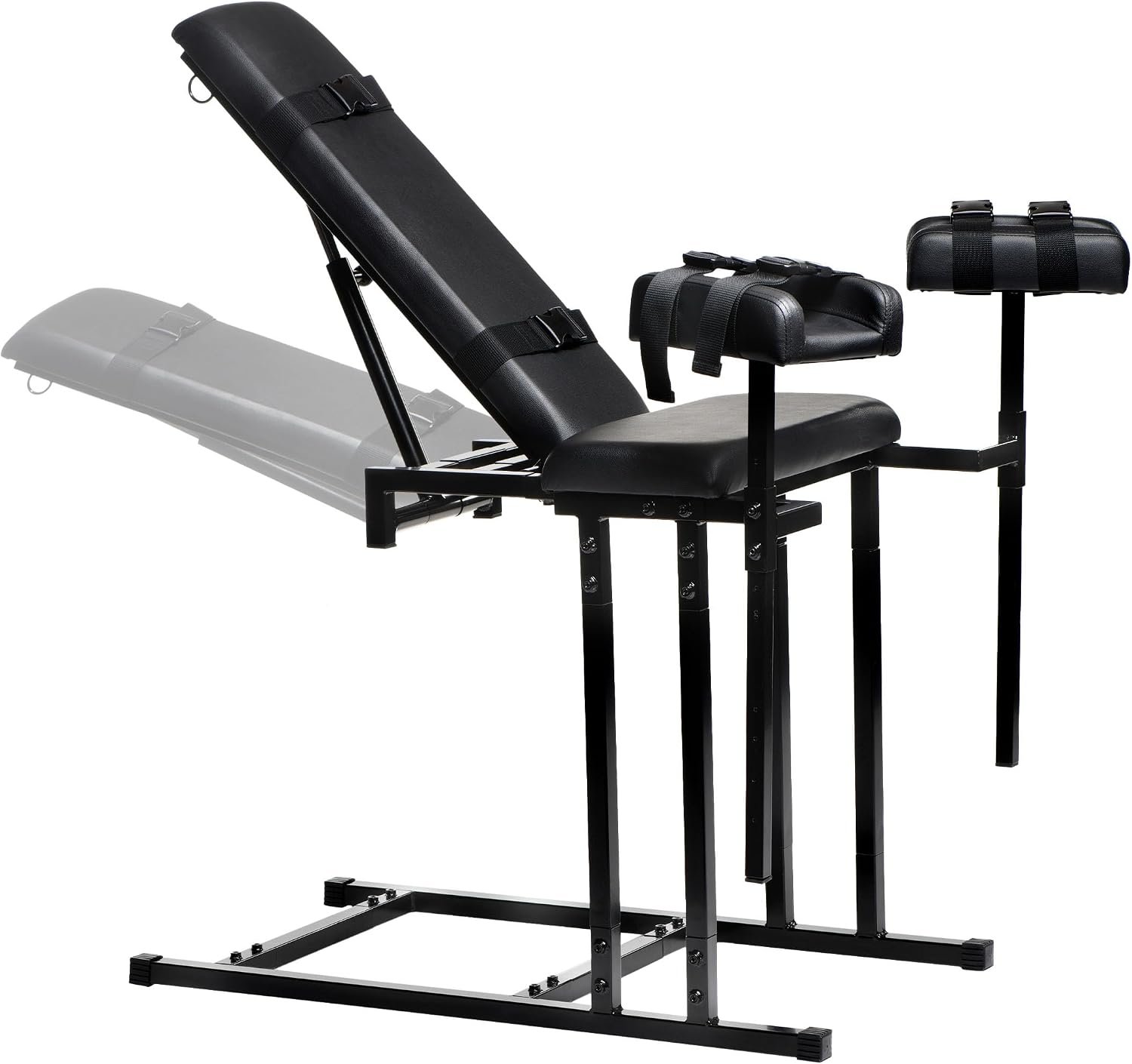 Master Series Adjustable Restraint Bench with Wrist Cuffs Men, Women - Image 12