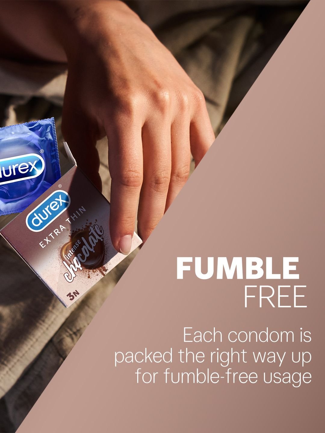 Durex Durex Extra Thin Intense Chocolate Flavoured Condoms - 12 Pcs - Image 7