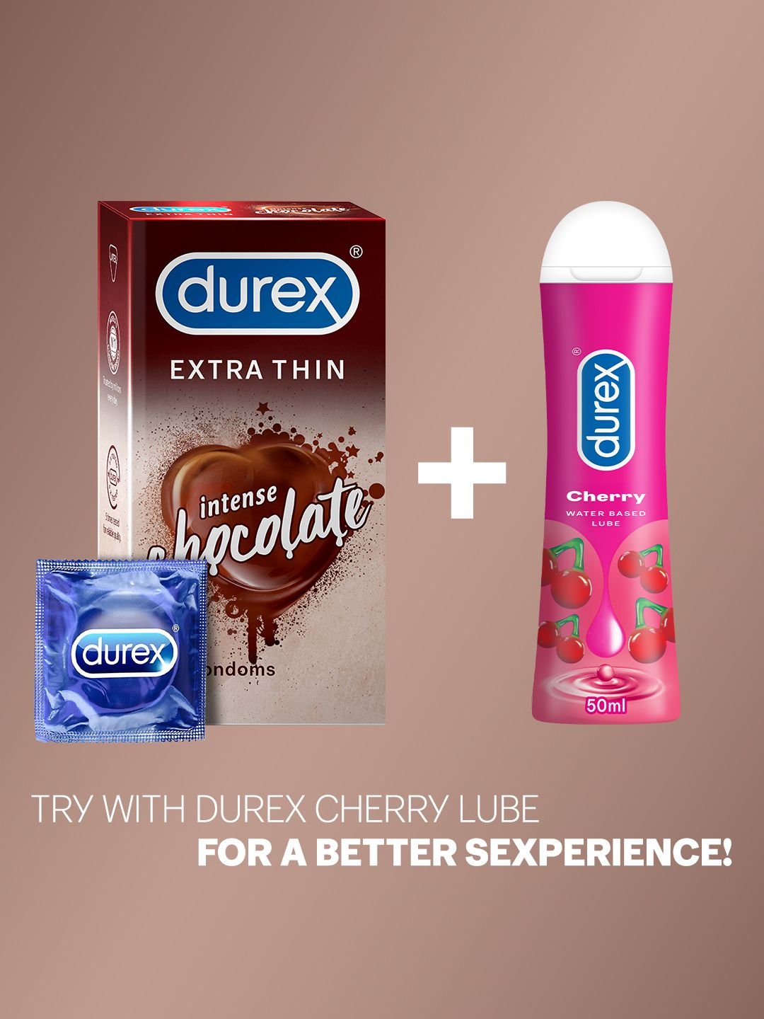 Durex Durex Extra Thin Intense Chocolate Flavoured Condoms - 12 Pcs - Image 8