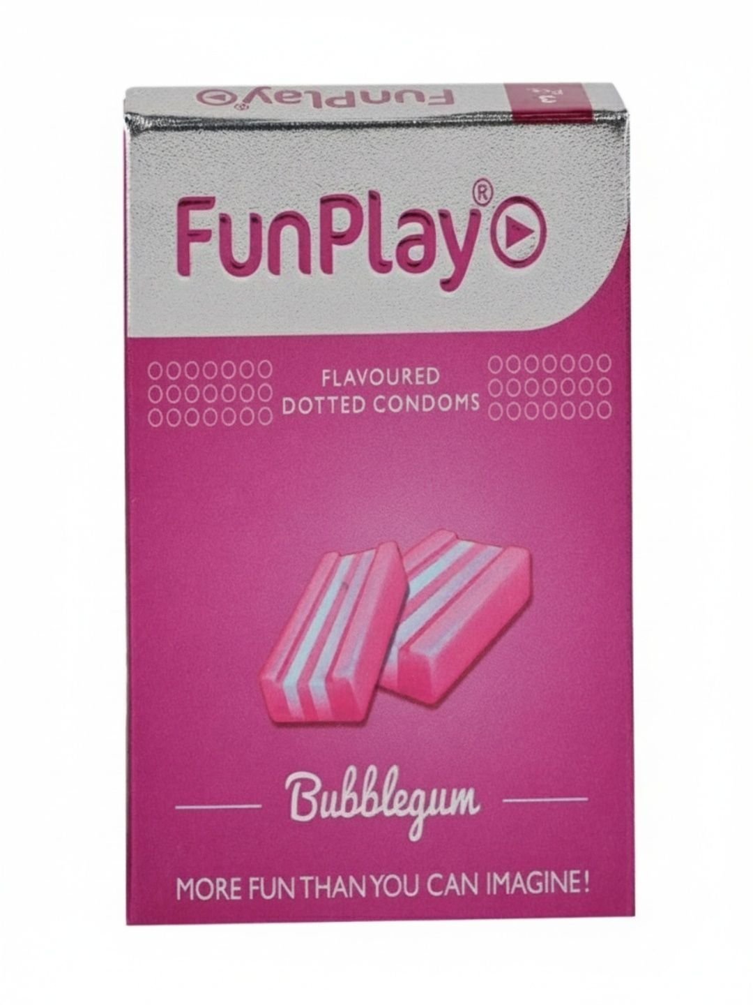 Store 77 Set Of 6 Funplay Bubble Gum Condom- 3 Units Each - Image 2