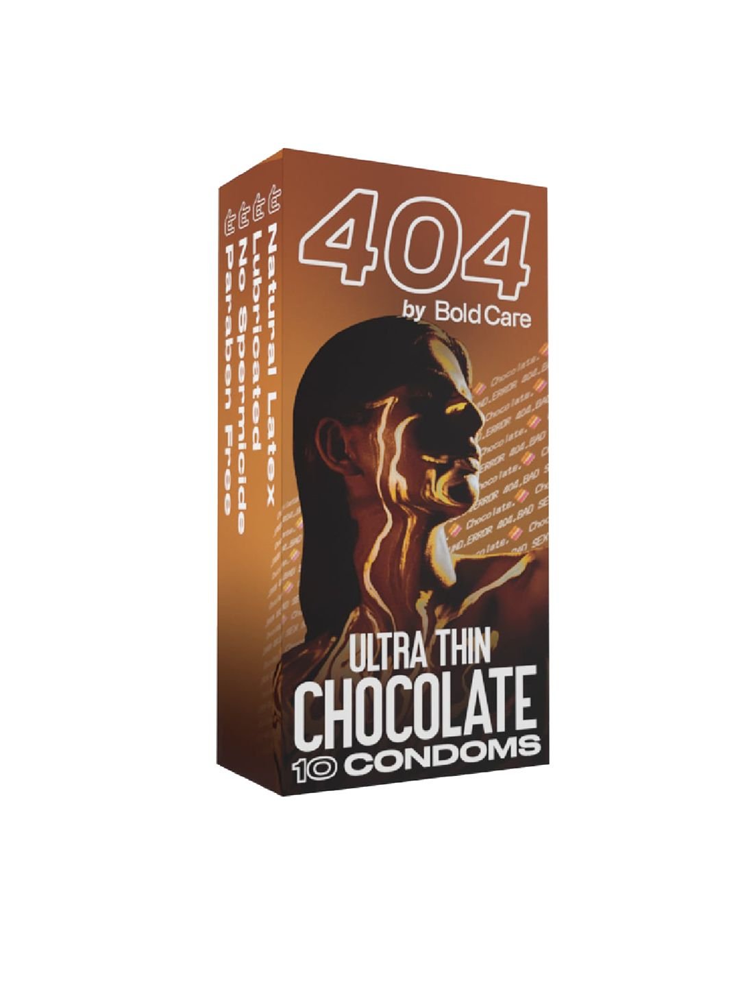 Bold Care Bold Care 404 Super Ultra Thin Chocolate Flavored Condoms - 10 Pcs - Image 2