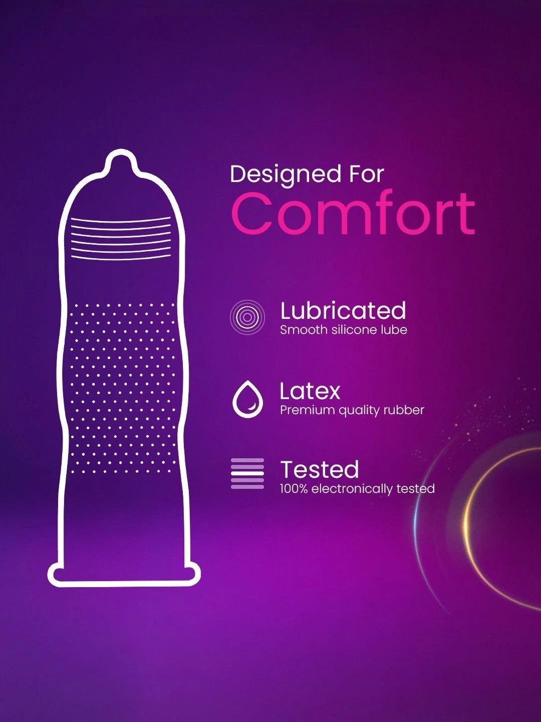 Funtime Funtime Set Of 2 Climax Control & Black Grapes Flavour Condoms - 10Pcs Each - Image 3