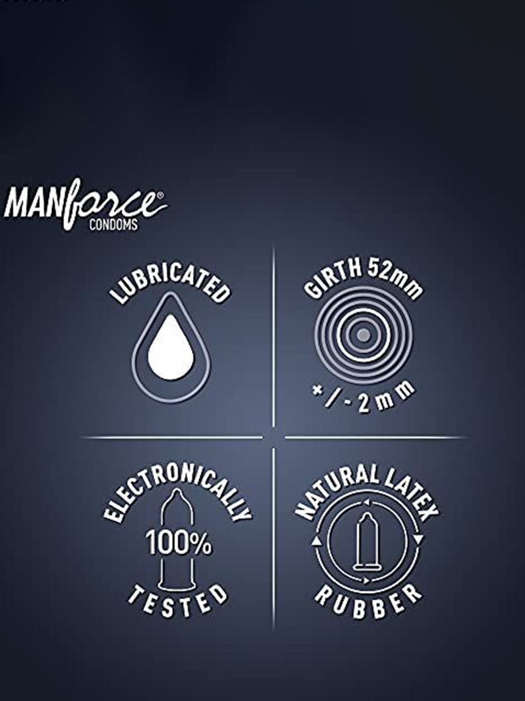 Set Of 6 Lubricated Condoms- Chocolate- Strawberry- Black Grapes- Melon & Mint - Image 6