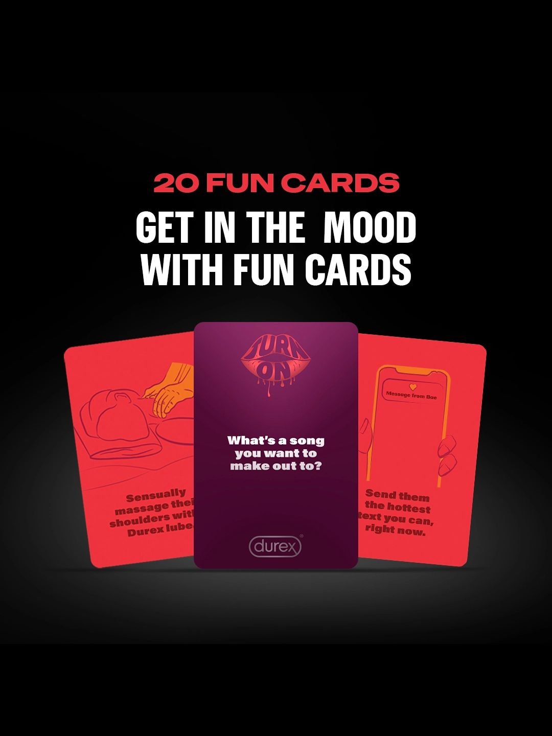 Durex Playthings Turn On Card Game for Couples - Image 3