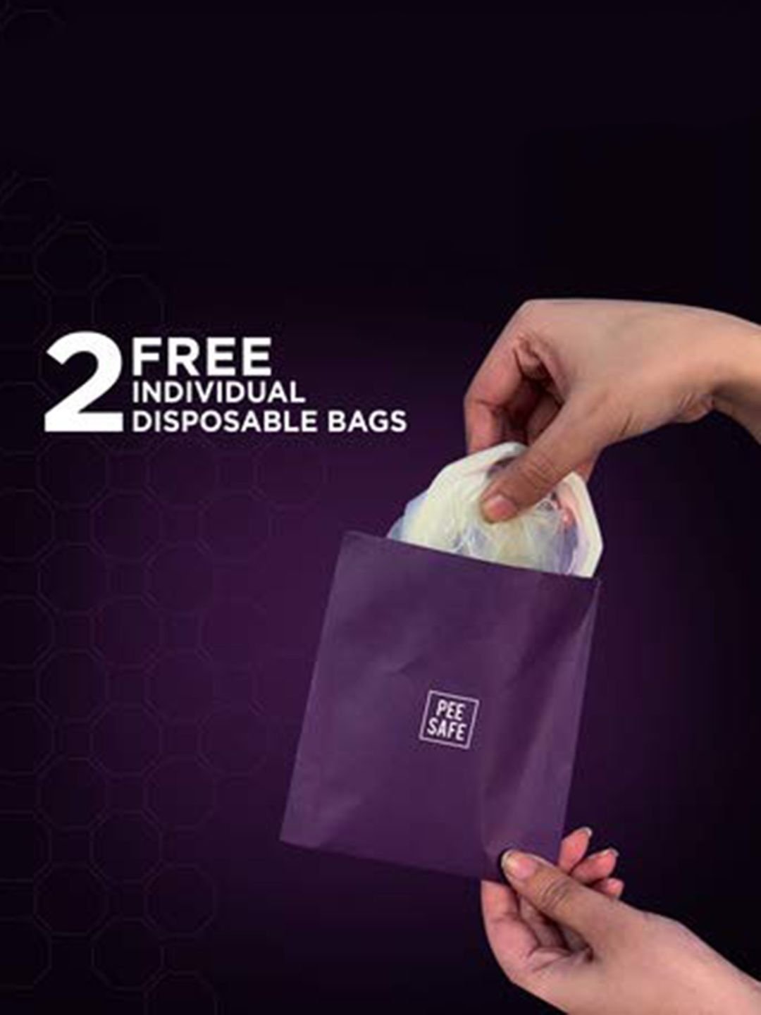 PEESAFE PEESAFE Pack of 2 Domina Female Condoms - Image 3