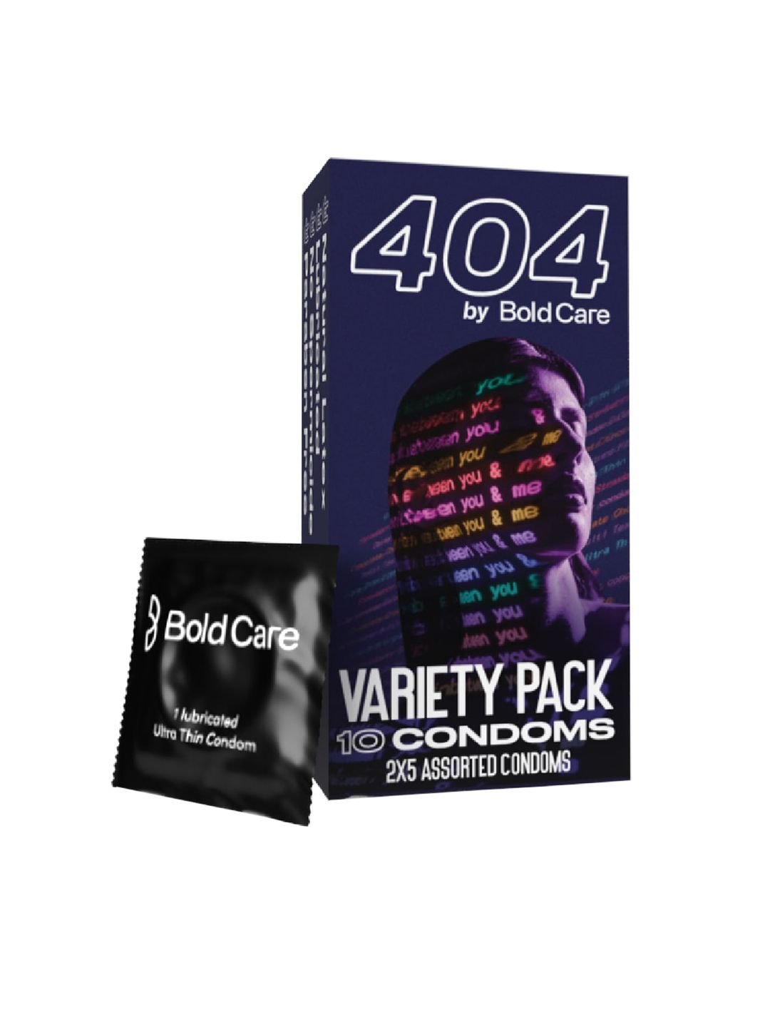 Bold Care Bold Care 404 Super Ultra Thin Variety Condoms - 10 Pcs
