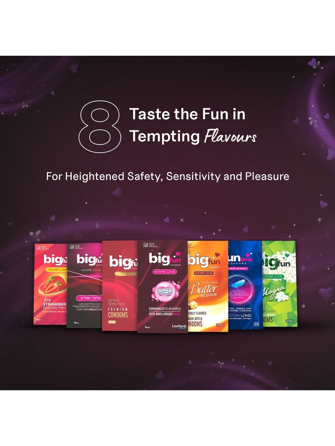 BIGFUN BIGFUN Set Of 3 Xtra Time Climax Control Condoms - 10 Pcs Each - Image 5