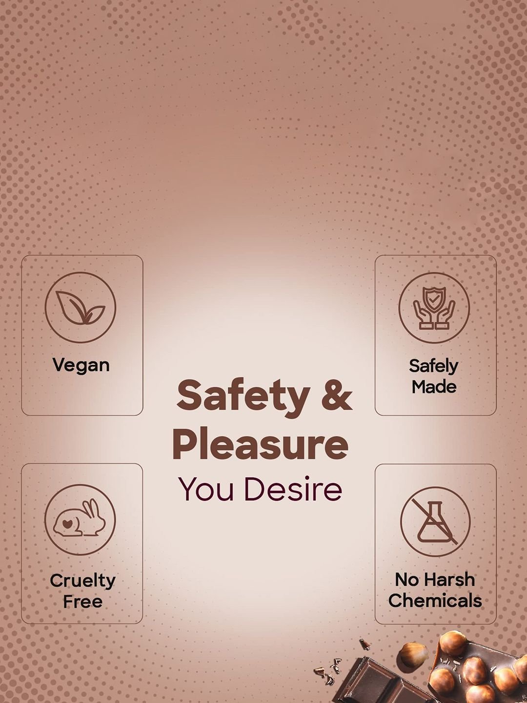 Set Of 6 Cocktail Chocolate & Hazelnut Flavoured Condoms - 10 Pcs Each - Image 4