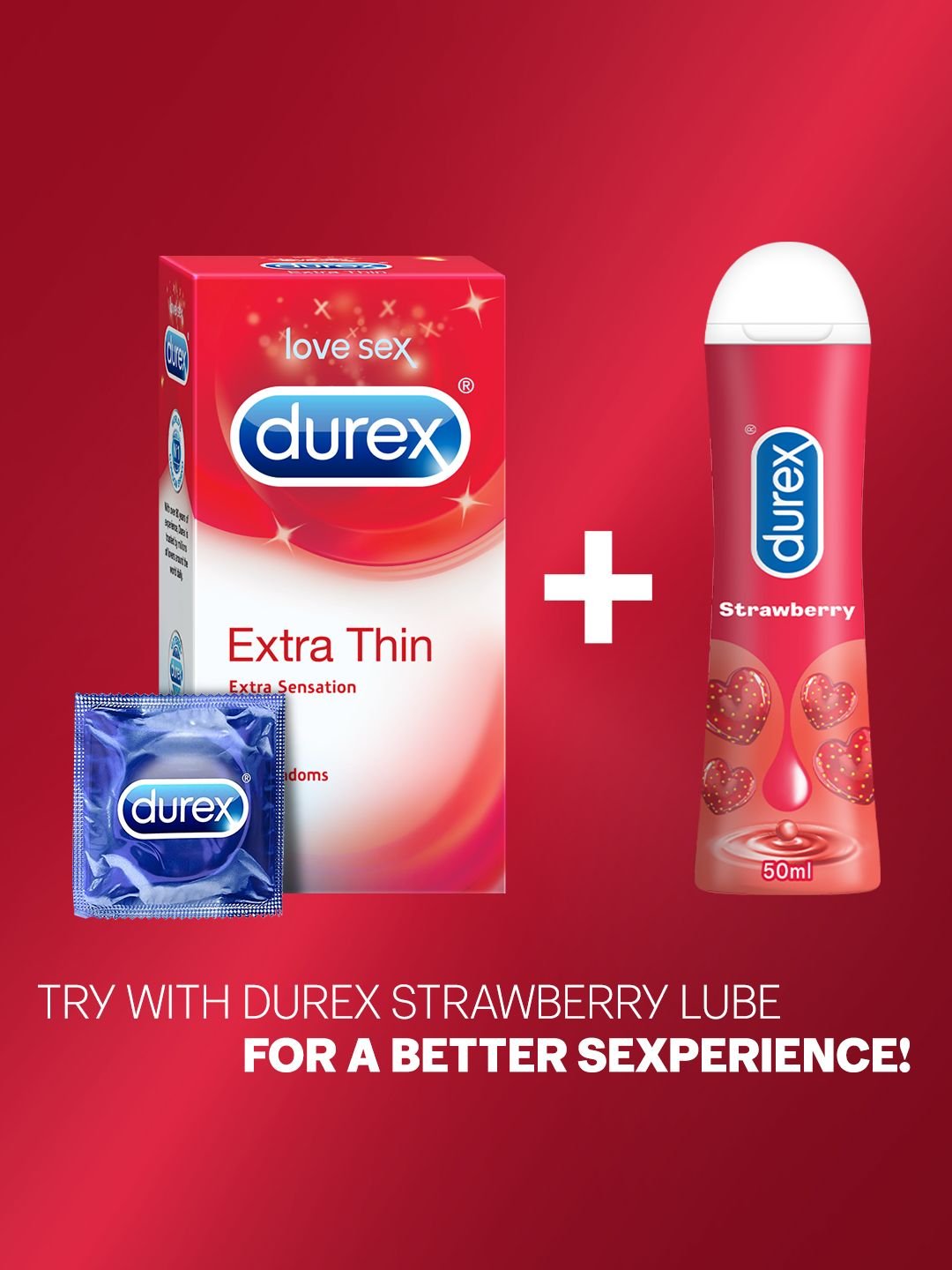 Durex Pack of 3 Extra Thin Lubricated Condoms - Image 7