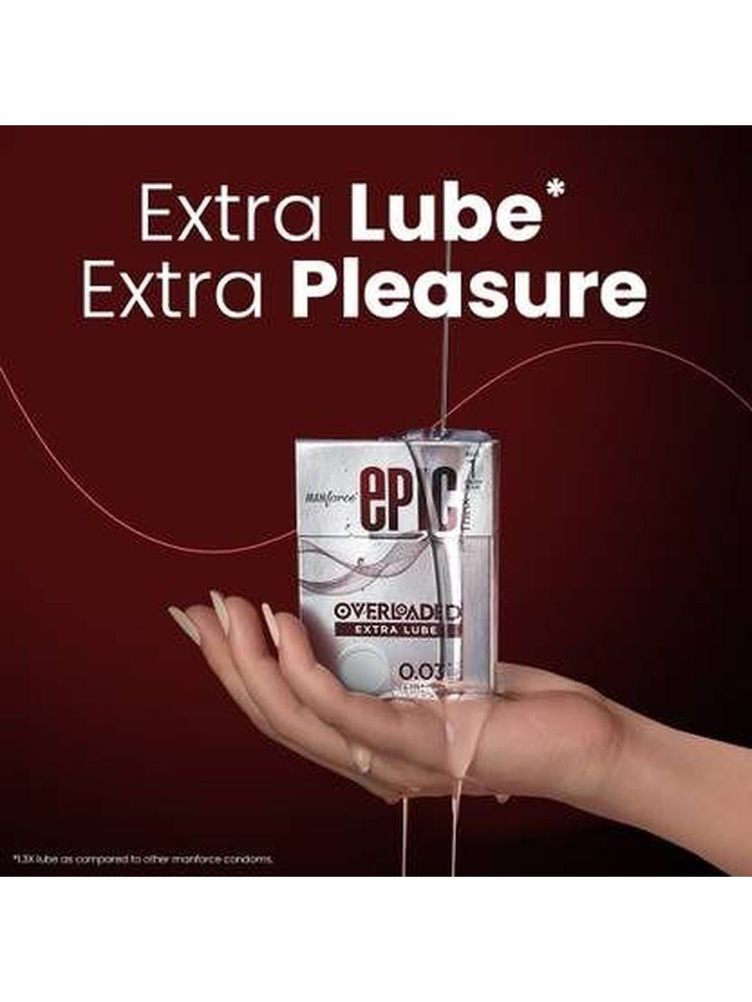 Manforce Manforce Epic ThinX Overloaded Ultra Thin Extra Lube Condoms - 10 Sheets - Image 4