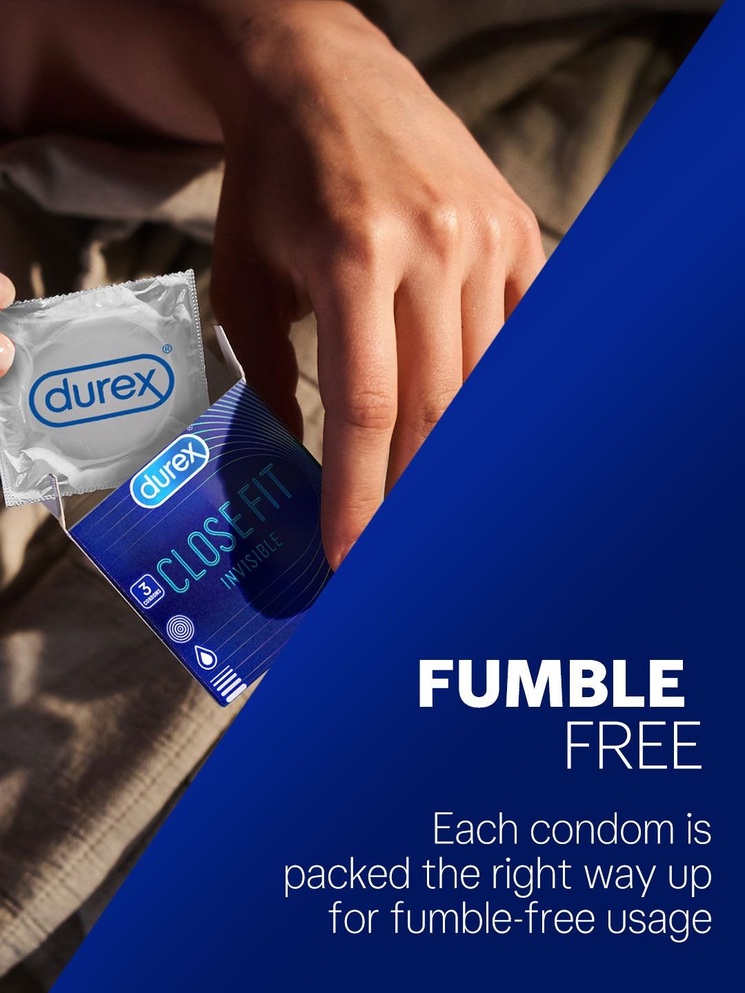 Durex Close Fit Invisible Ultra Thin Condoms - 10 Pcs - Image 11