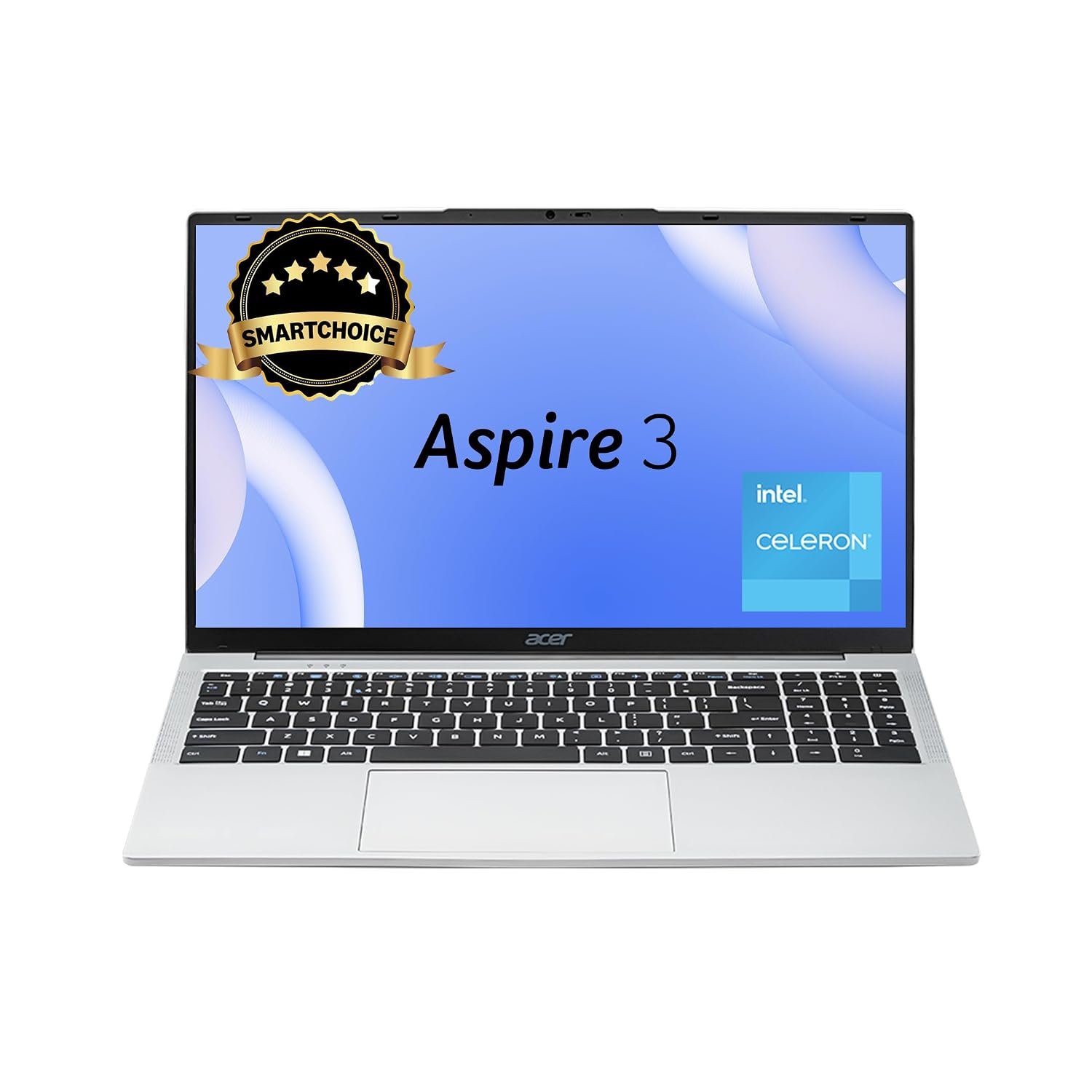 Acer Smartchoice Aspire One, Intel Core Celeron N4500, Office 2024 + M365 Basic, 12GB LPDDR4X / 512GB SSD, 14.0"/35.56cm TN HD Display, Win 11 Home, Pure Silver, 1.3KG, A114-45, Thin and Light Laptop - Image 12