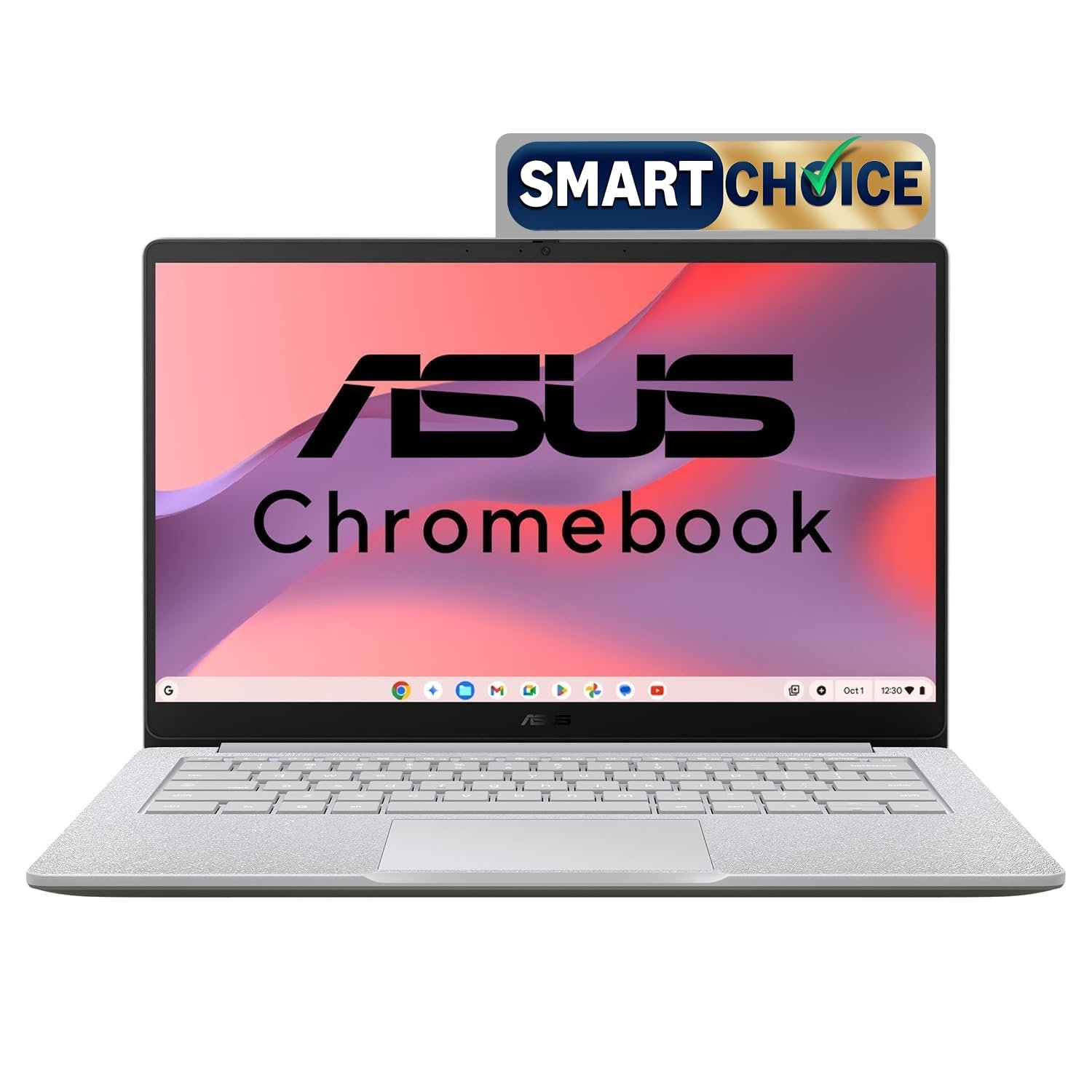 ASUS Chromebook CX1405 (2026), Smartchoice,Intel N50 Processor, Intel UHD iGPU, 8GB RAM, 128GB SSD, FHD, 14" (35.5 cm), Chrome OS, Pure Grey, 1.39 Kg, CX1405CTA-S60622, 42WHrs, Thin & Light Laptop - Image 3