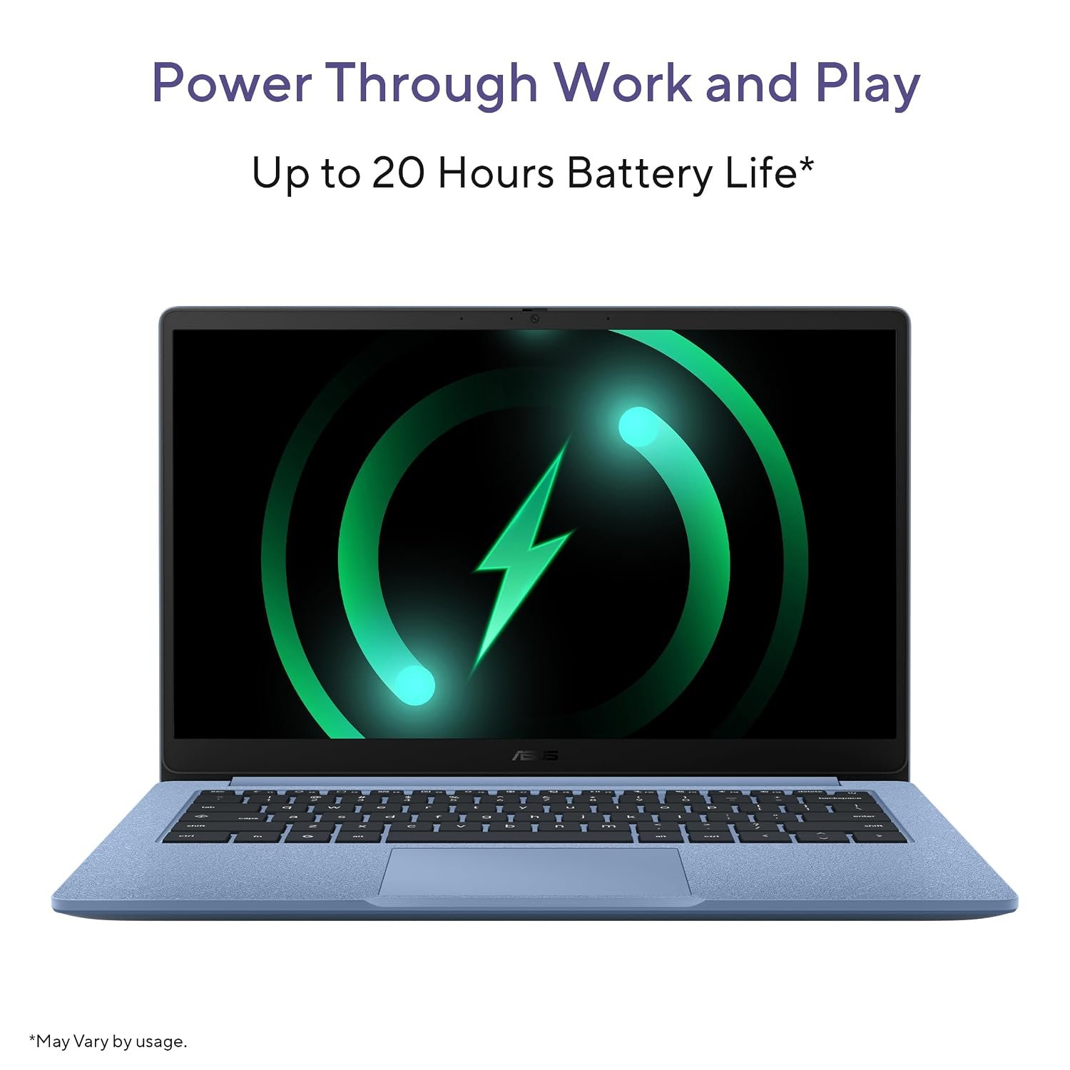 ASUS Chromebook CM1505 (2026), Smartchoice, MediaTek Kompanio 540 Processor, 4GB RAM, 64GB SSD, FHD, 15.6"(39.6 cm), 60Hz, Chrome OS, Fabric Blue, 1.49 Kg, CM1505CM4A-S70080, Thin & Light Laptop - Image 5