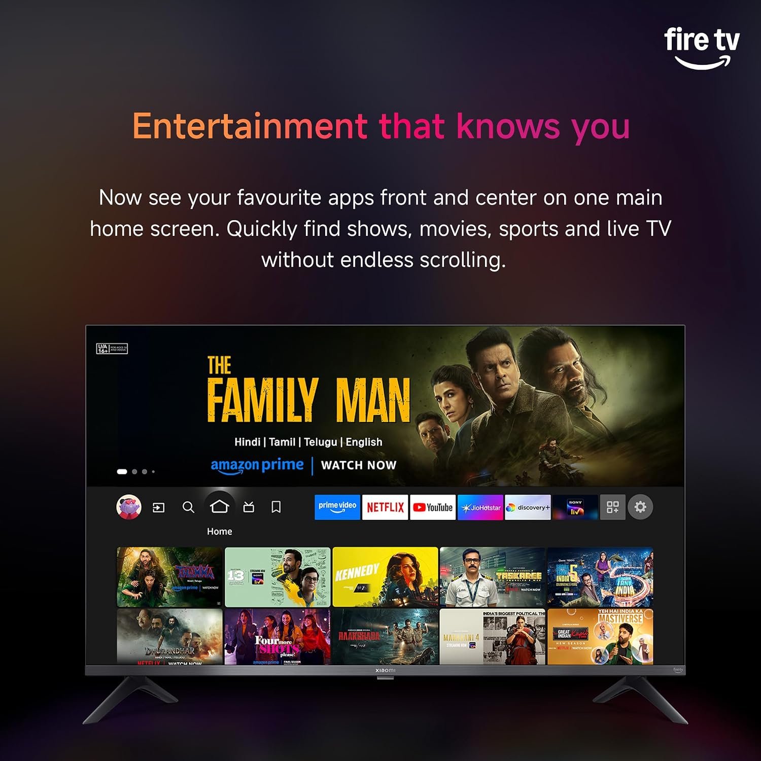 Xiaomi 138 cm (55 inches) Smart TV MiniLED QLED Fire TV L55MC-FSMIN - Image 4