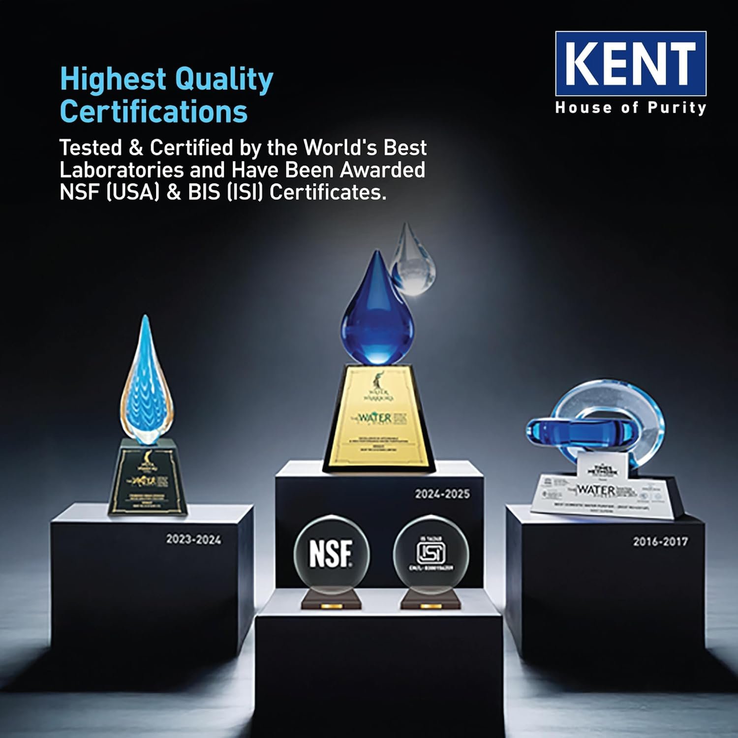 KENT Grand IoT RO Water Purifier| 4 Years Free Service*| RO+UV+UF+Alk+Cu+TDS Control+UV in Tank | IoT Enabled | Fully Automatic On&OFF Operation |8L|20 LP/Hr|Ideal For Borewell/Tanker/Municipal Water - Image 9