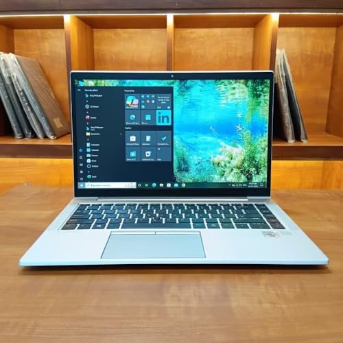 𝗛𝗣𝗲𝗹𝗶𝘁𝗲𝗯𝗼𝗼𝗸 840 G7 Business Laptop | Core i5 10th Gen • 14" FHD Touch Screen| 8GB RAM + 256 GB SSD | Ultra Slim Silver Body | Win 10 (Pre-Owned & Tested) - Image 2