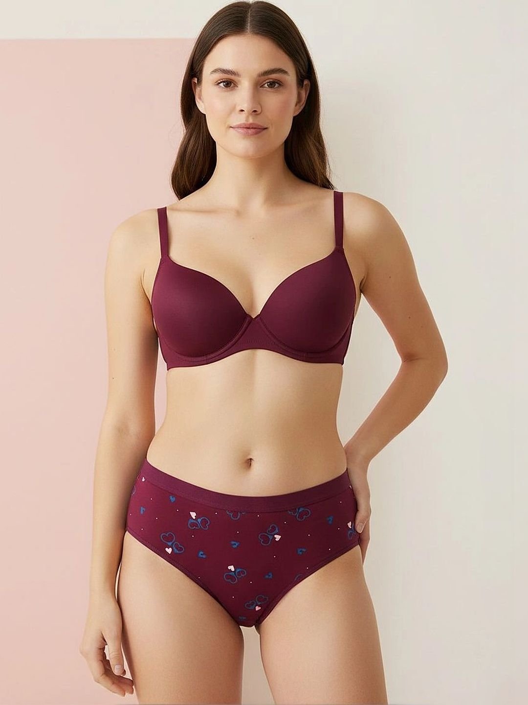 FIXFOLK Women Pack of 3 Printed Anti Bacterial Bikini - Image 5