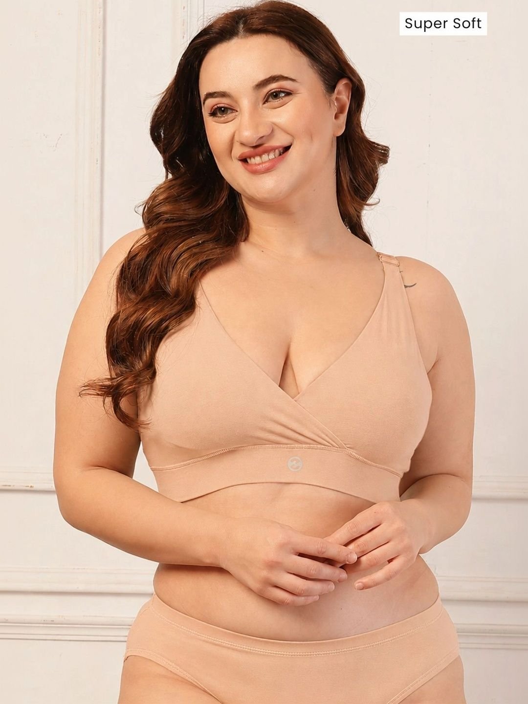 House Of Zelena Cotton Maternity Non Padded Feeding Full Coverage Bra
