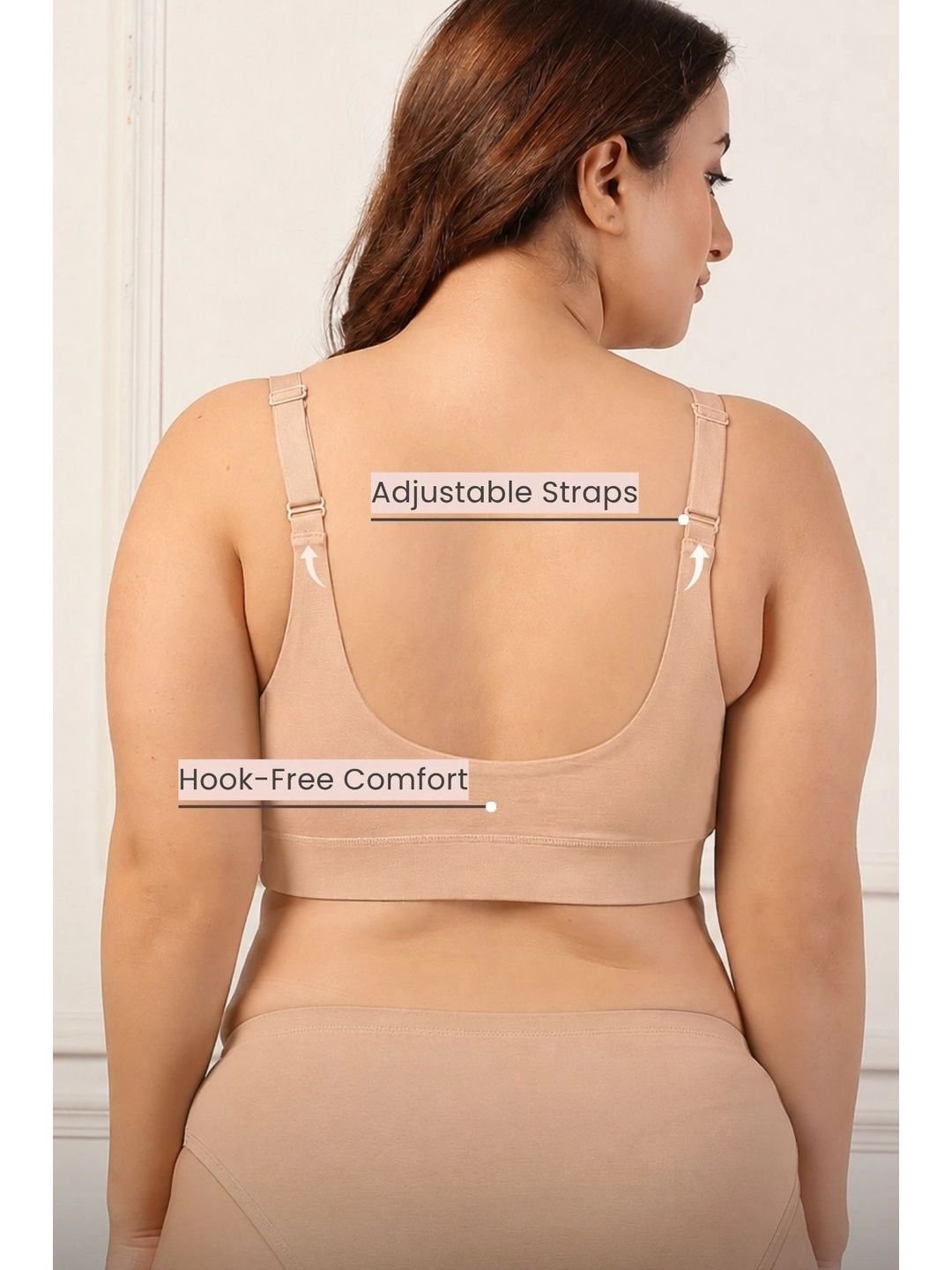 House Of Zelena Cotton Maternity Non Padded Feeding Full Coverage Bra - Image 2