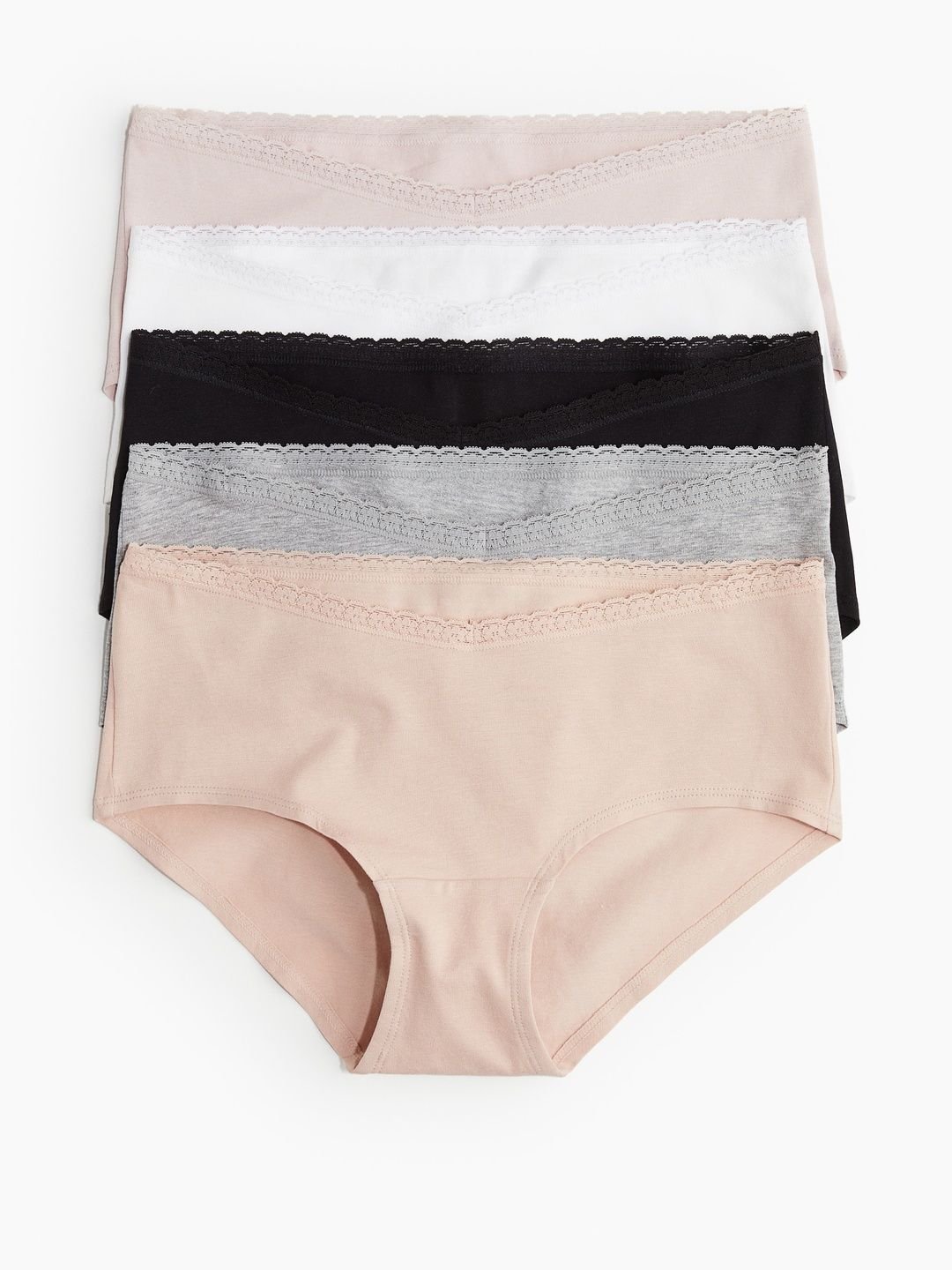 H&M MAMA 5-Pack Hipster Briefs
