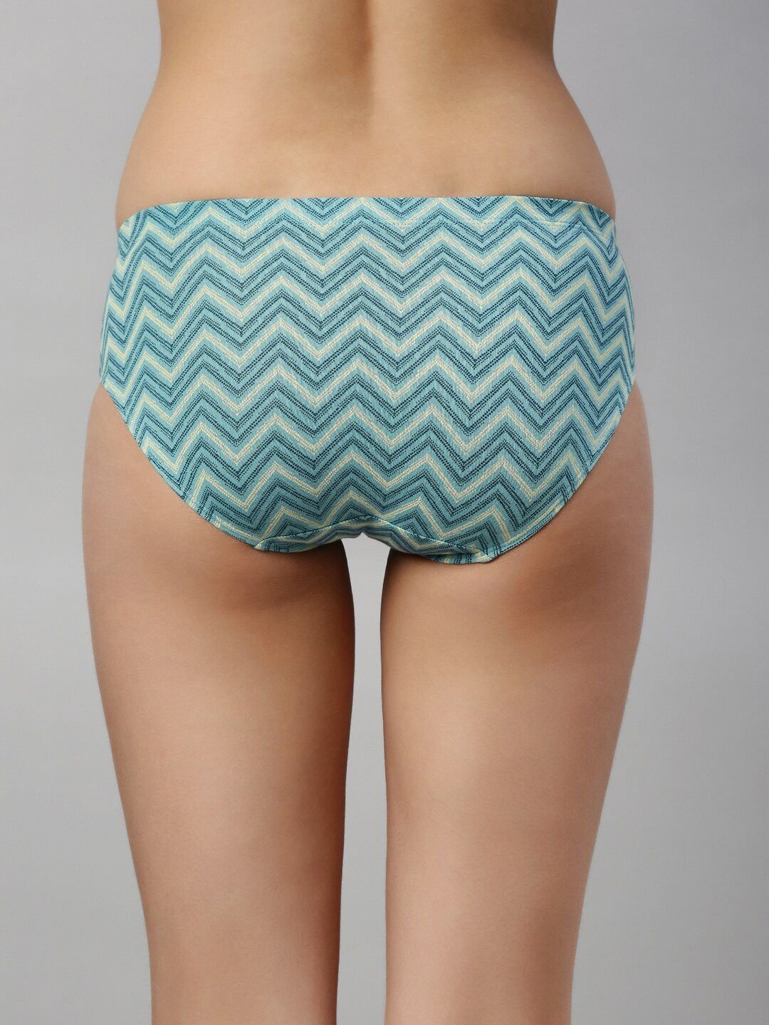 Women Pack Of 5 Assorted Mid-Rise Antimicrobial & Stain Release Hipster Briefs - Image 4