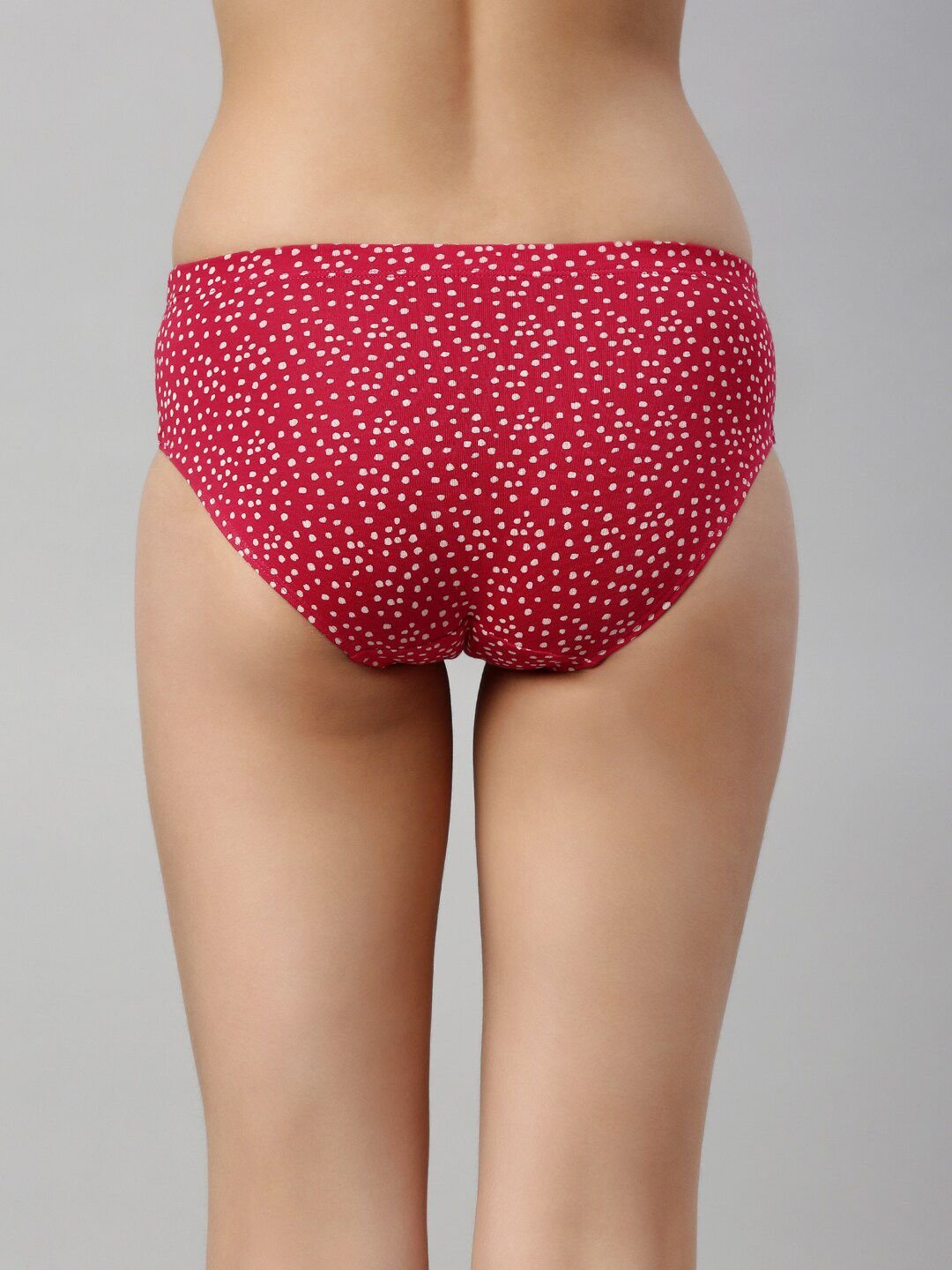 Women Pack Of 5 Assorted Mid-Rise Antimicrobial & Stain Release Hipster Briefs - Image 7