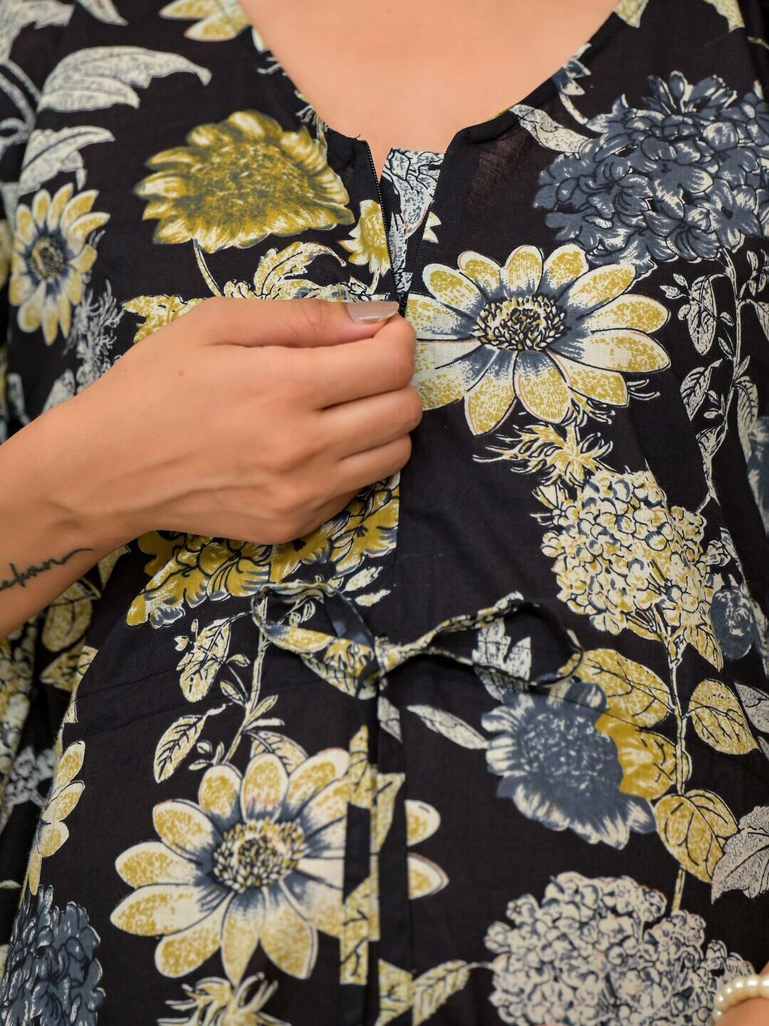 Women Printed Night suit - Image 6