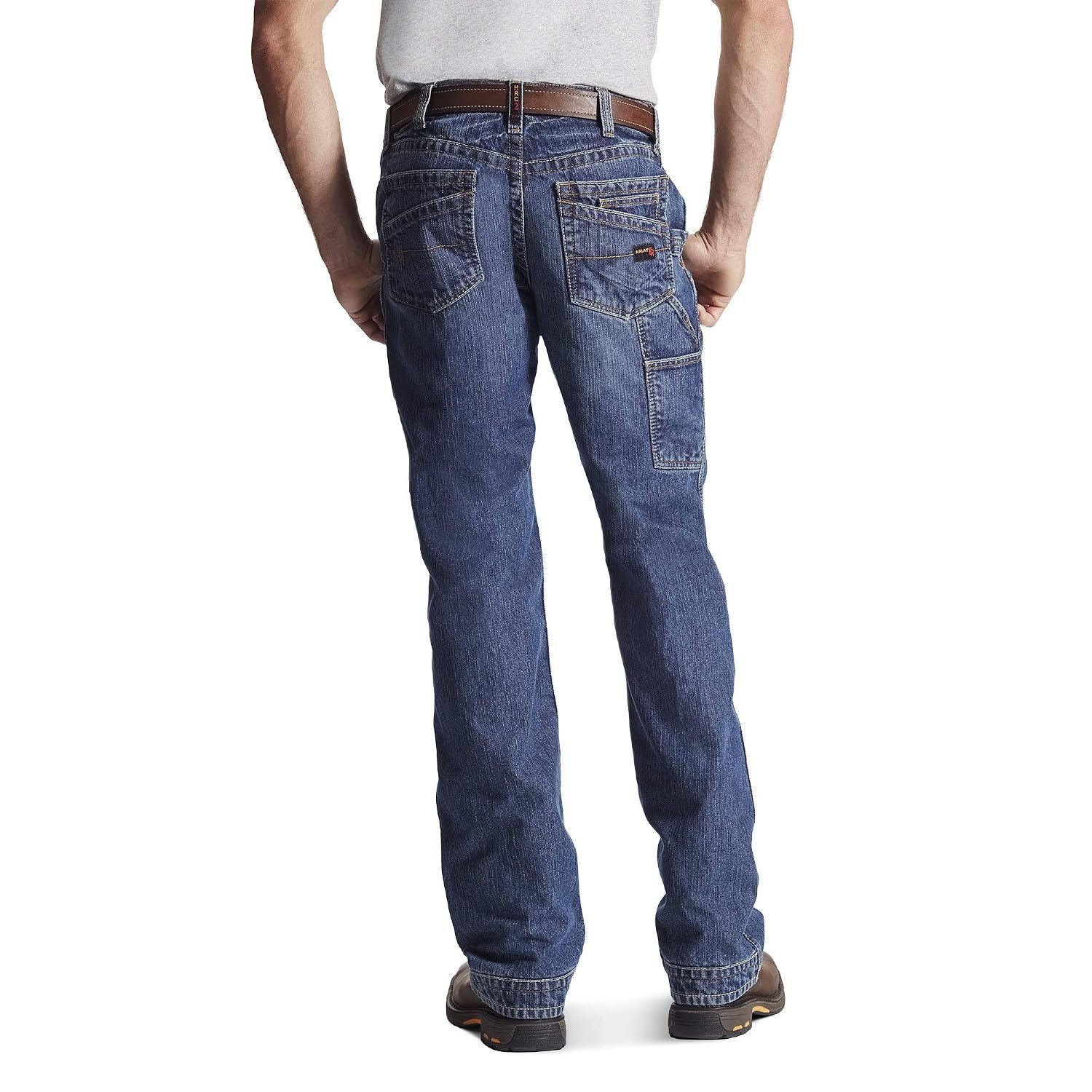 ARIAT Men's Flame Resistant M4 Low Rise Boot Cut Jean - Image 3