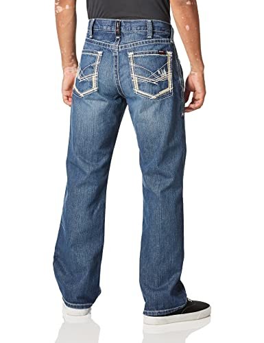 ARIAT Men's Fire-Resistant M4 Ridgeline Bootcut Work Jeans Denim 48W x 30L - Image 7