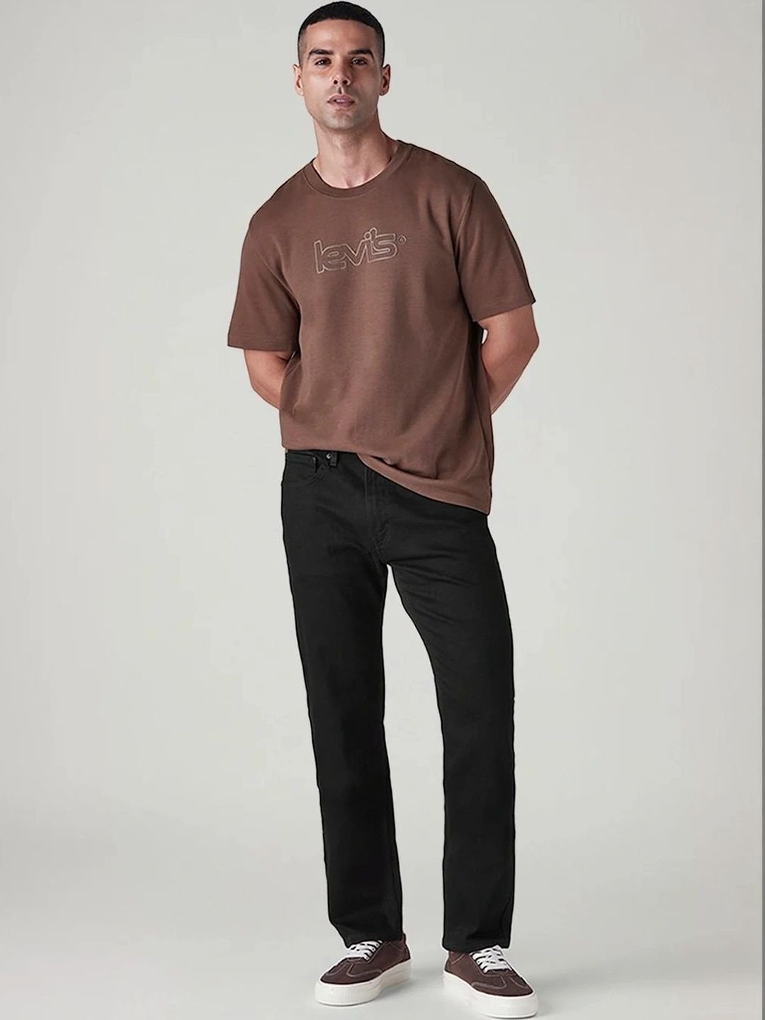Levis Levis Men Classic Straight Fit Mid-Rise Stretchable Jeans - Image 6