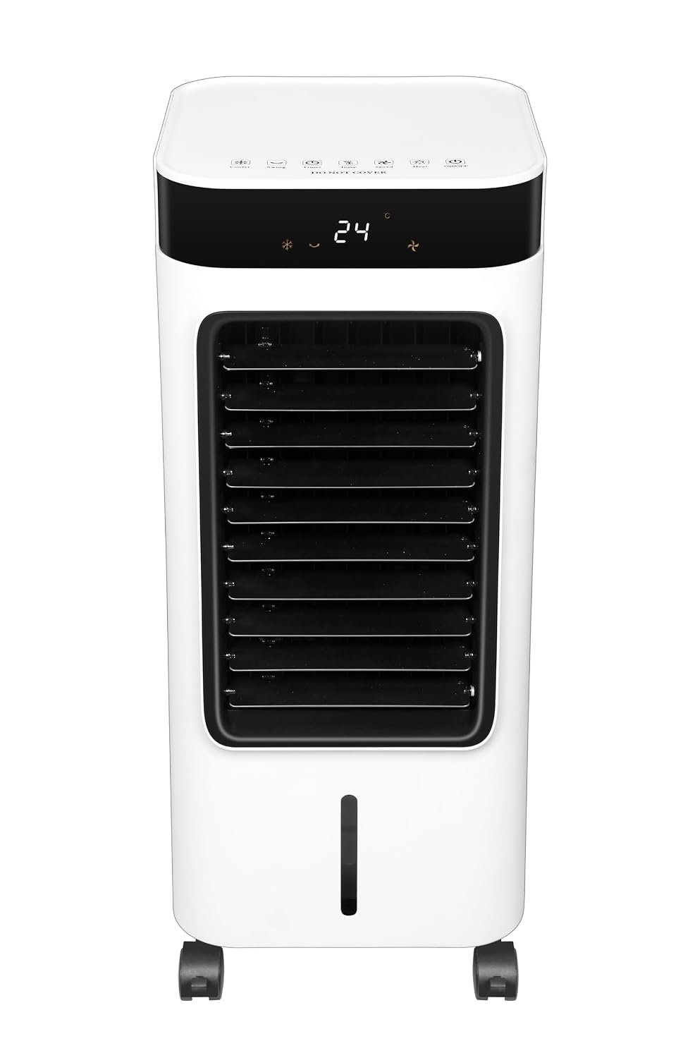WelTherm 2-in-1 Air Cooler & Heater with 10L Water Tank, Ice Crystal Boxes, Remote Control, Digital LED Touch Panel, 3 Speeds, Swing, 12H Timer & Ionizer, AW-Ultima - Image 6