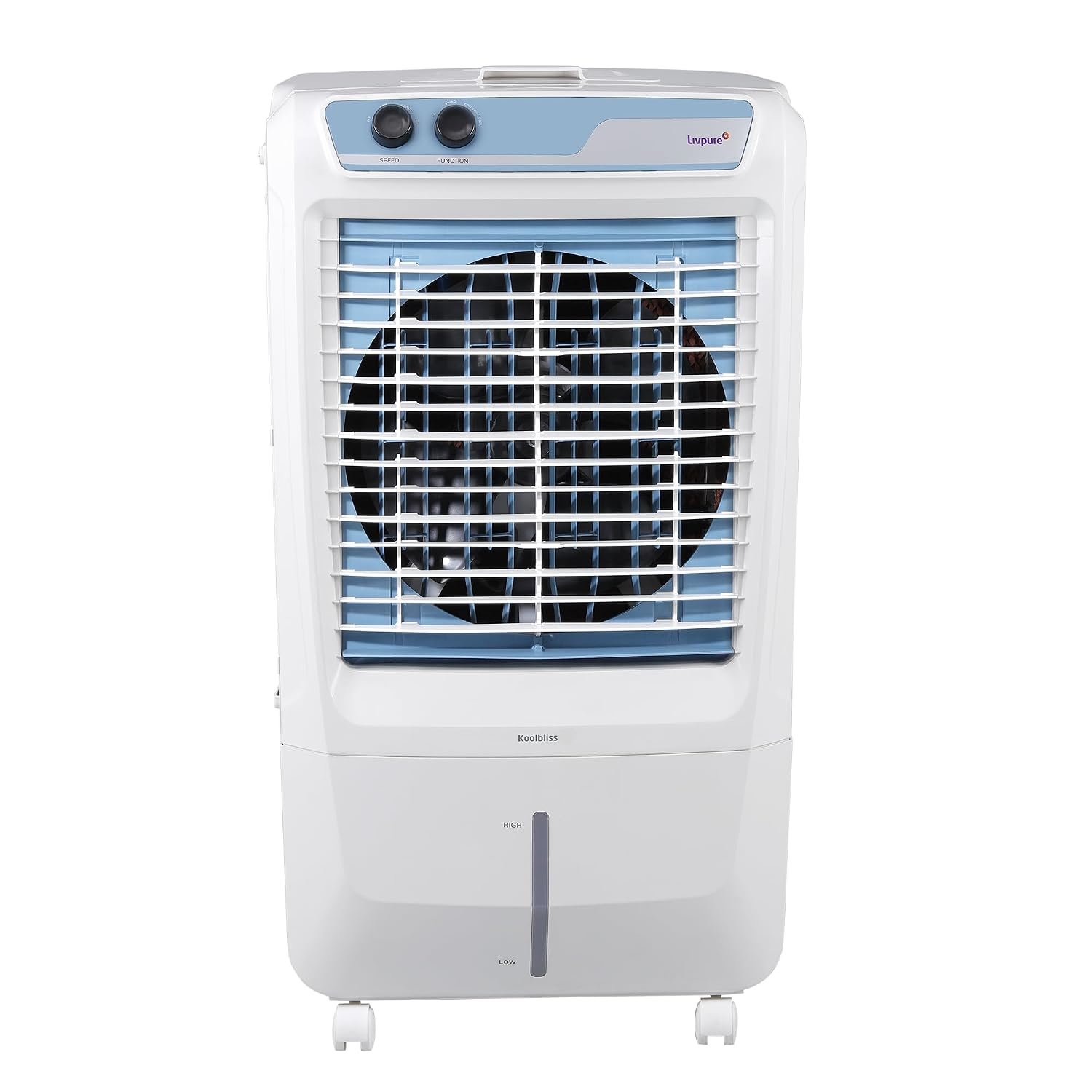 Livpure Koolbliss Desert Air Cooler - 88 L | 190W Motor with Thermal Overload Protection | Big Ice Chamber | Antibacterial Honeycomb Pads | Inverter Compatibility | 2 Years Warranty on Motor |